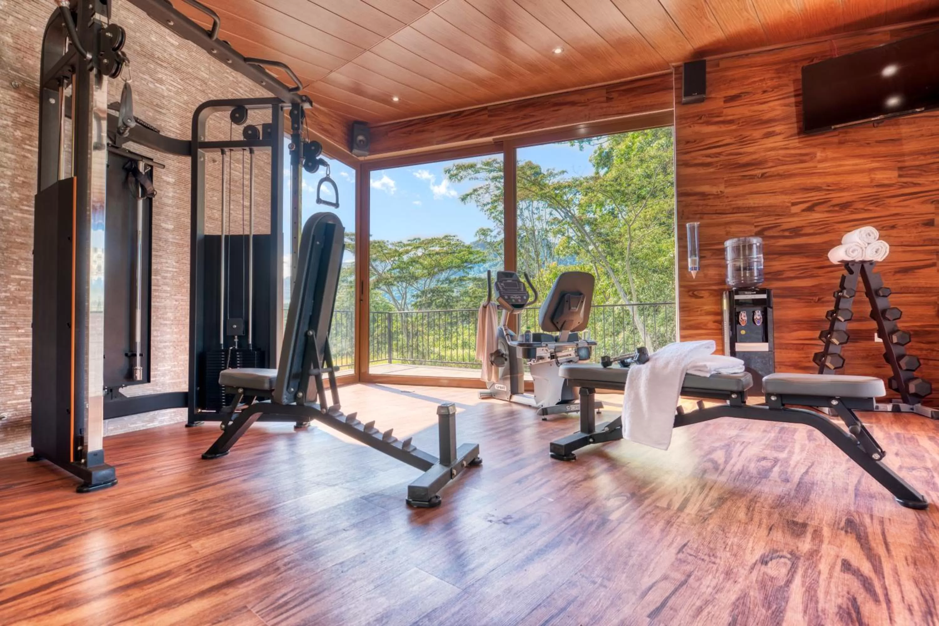 Fitness centre/facilities in The Inn at Palo Alto