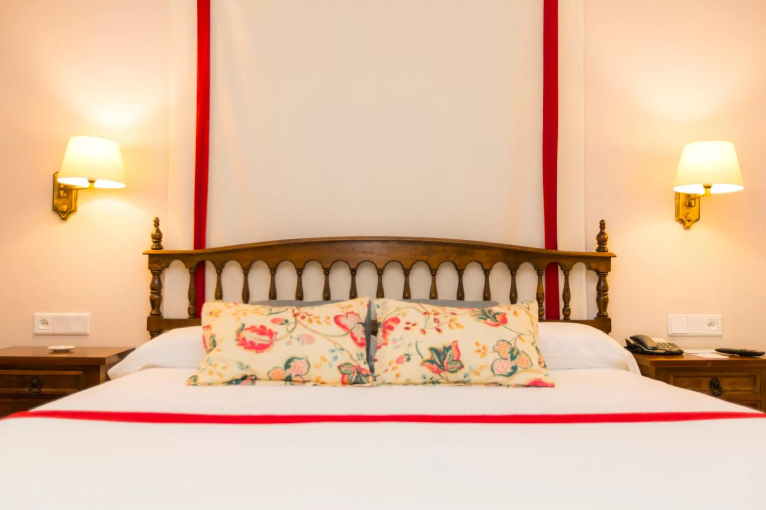 Bed in Parador de Ribadeo