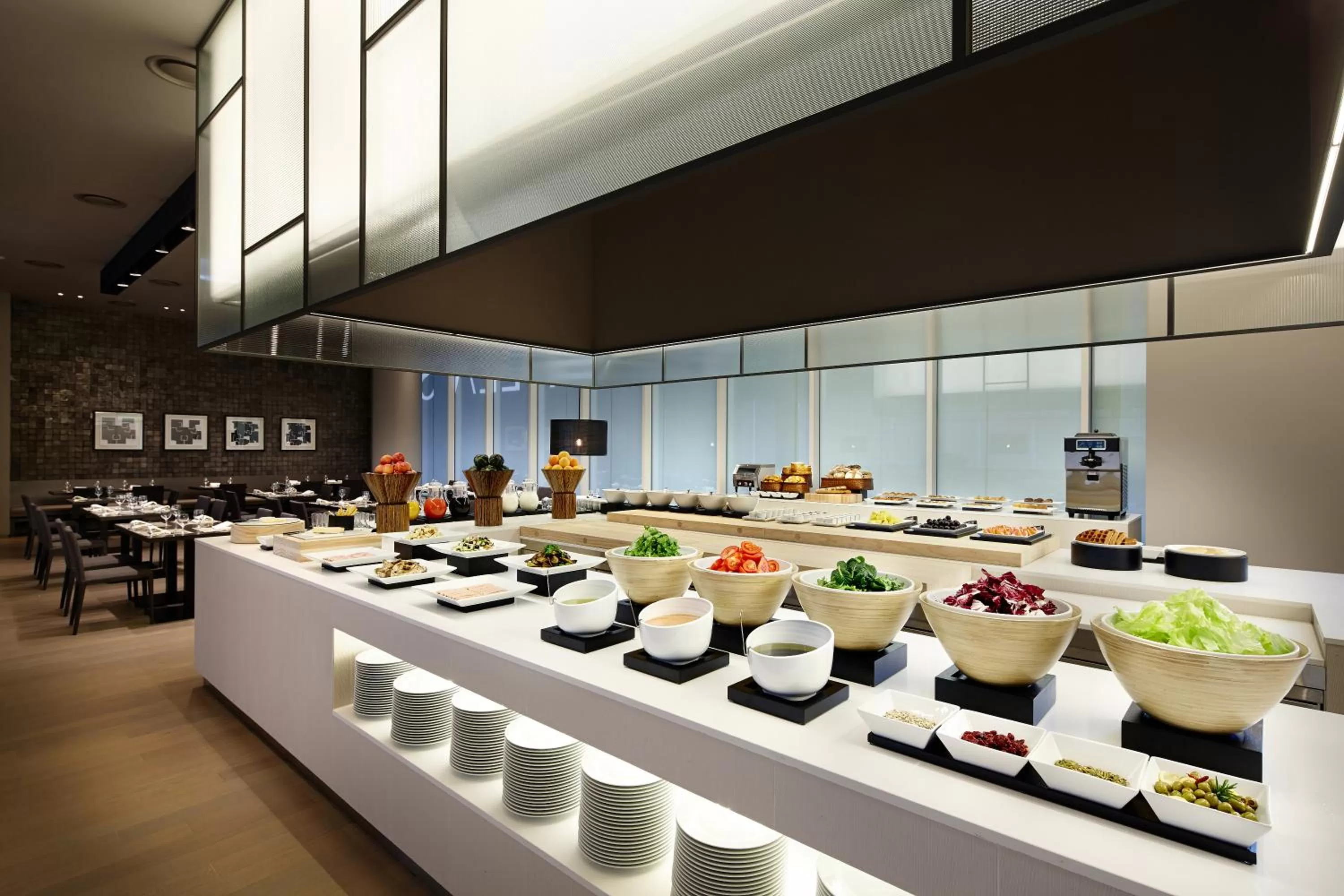 Buffet breakfast in Shilla Stay Gwanghwamun Myeongdong