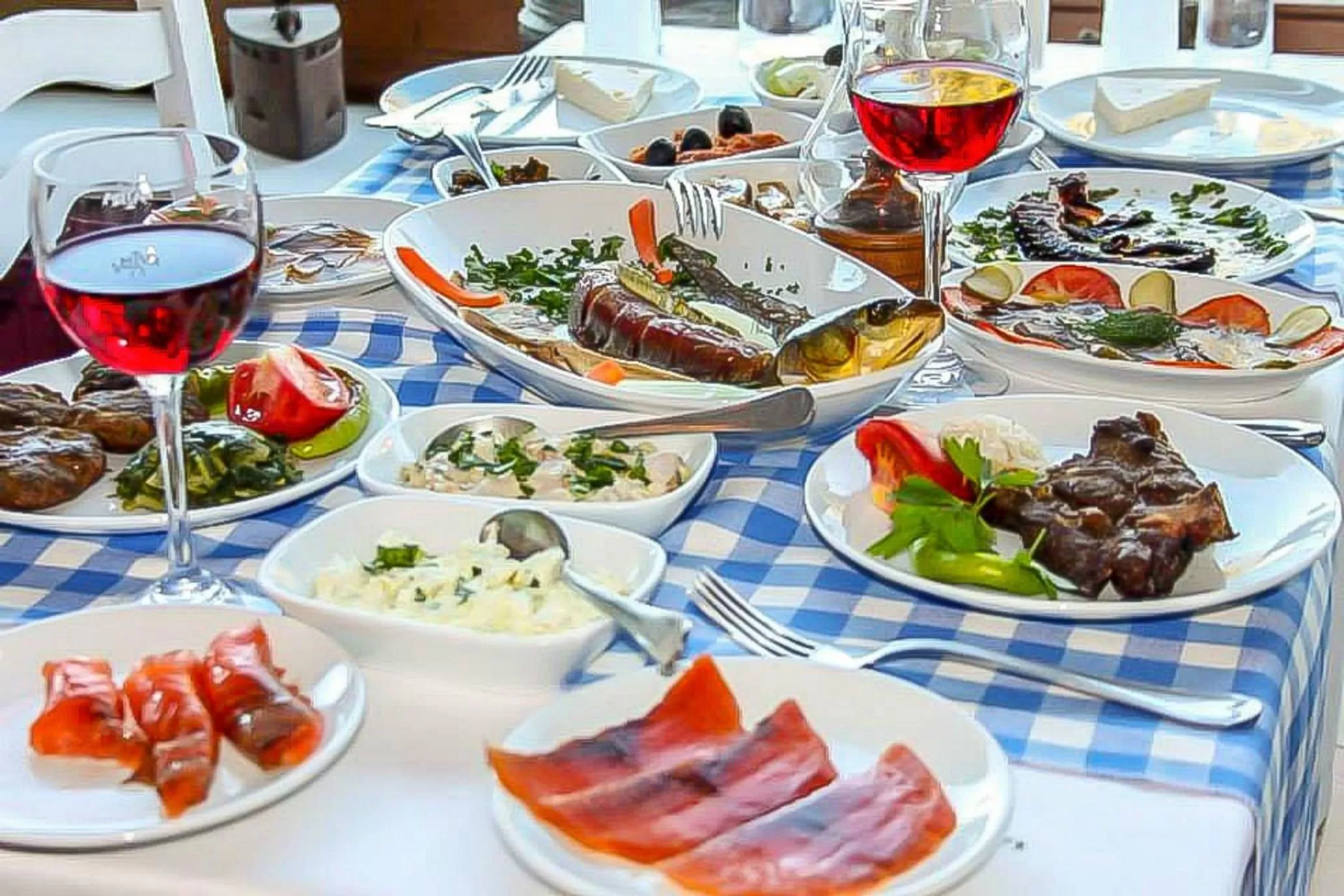 Lunch in Hotel Troya Balat