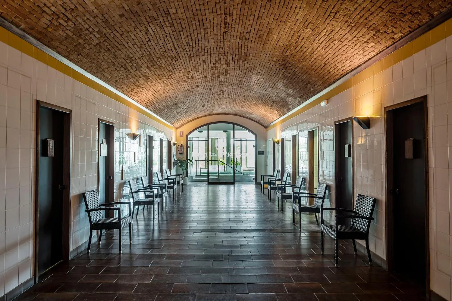 Hot Spring Bath in Balneari Termes Victòria