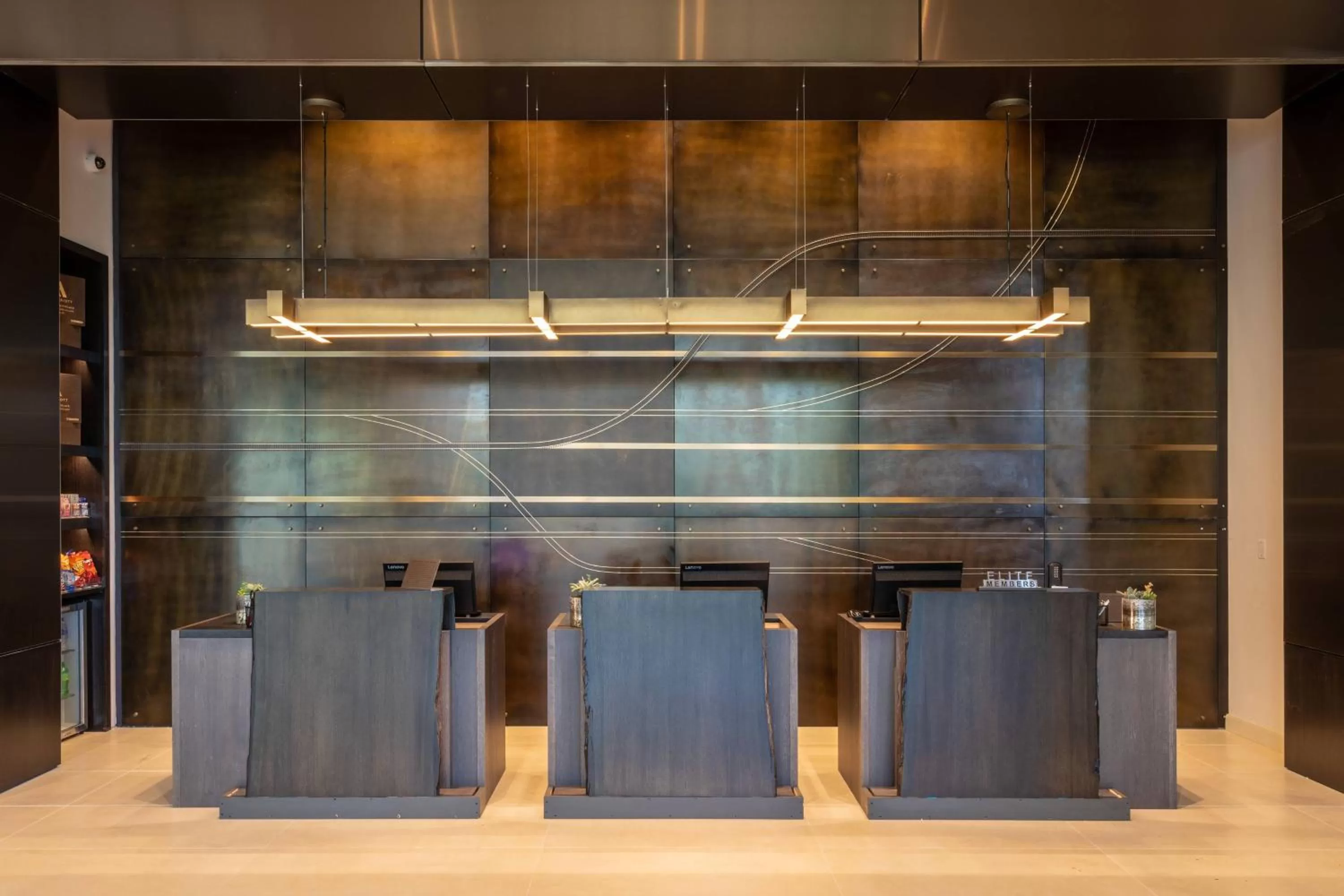 Lobby or reception in Houston CityPlace Marriott at Springwoods Village