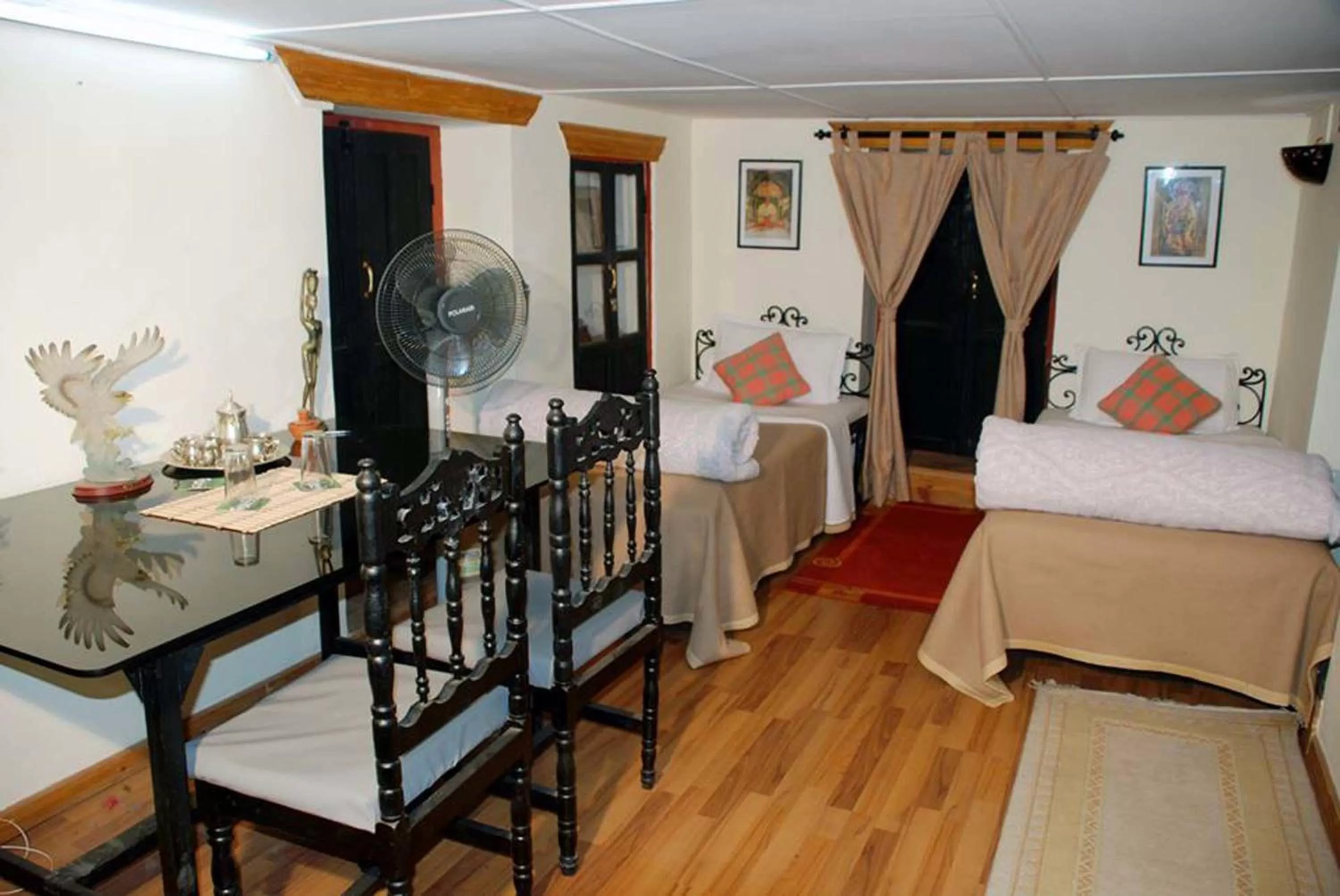 Bed in Kathmandu Boutique Hotel