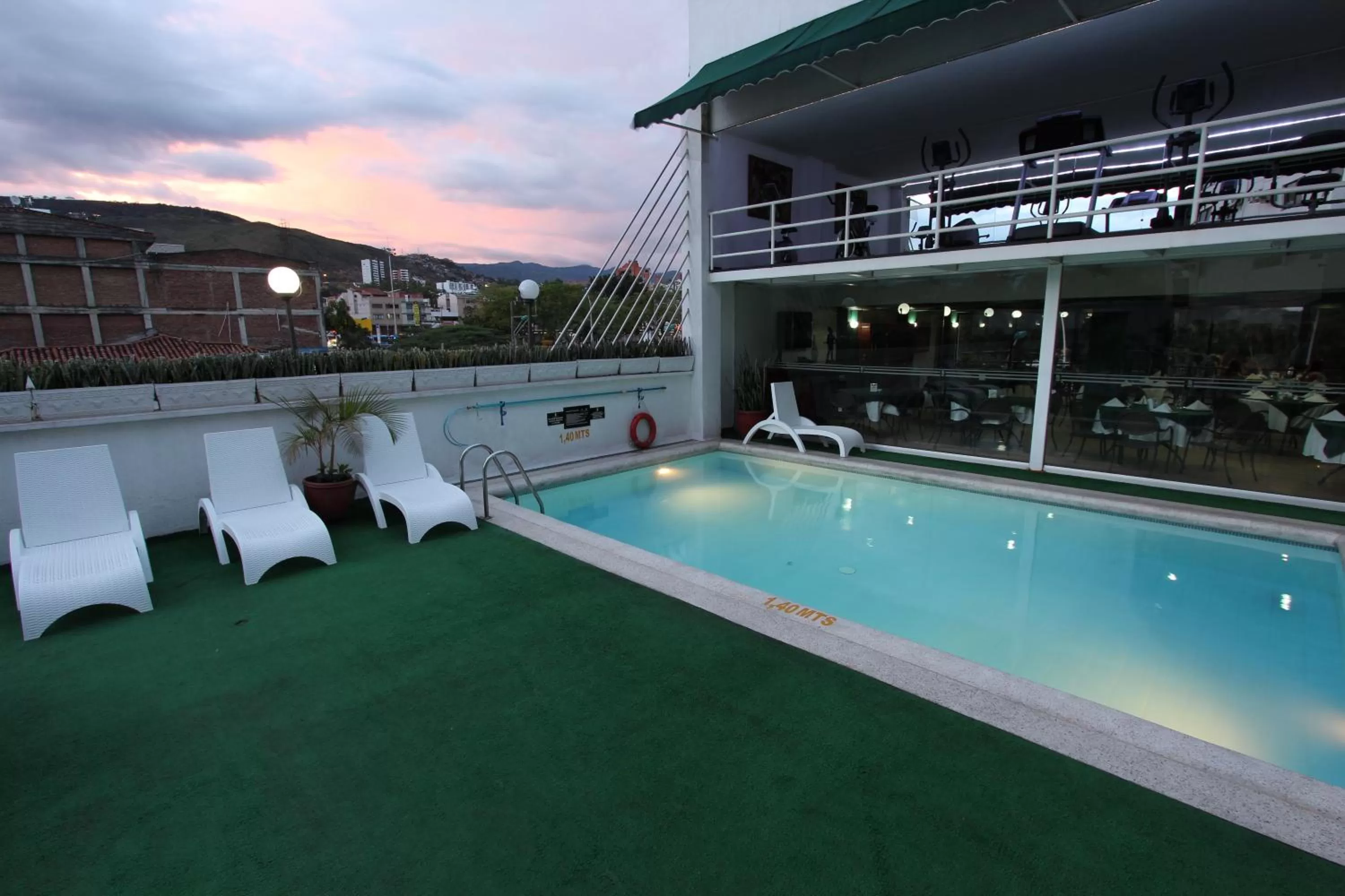 Property building, Swimming Pool in Hotel San Fernando Real