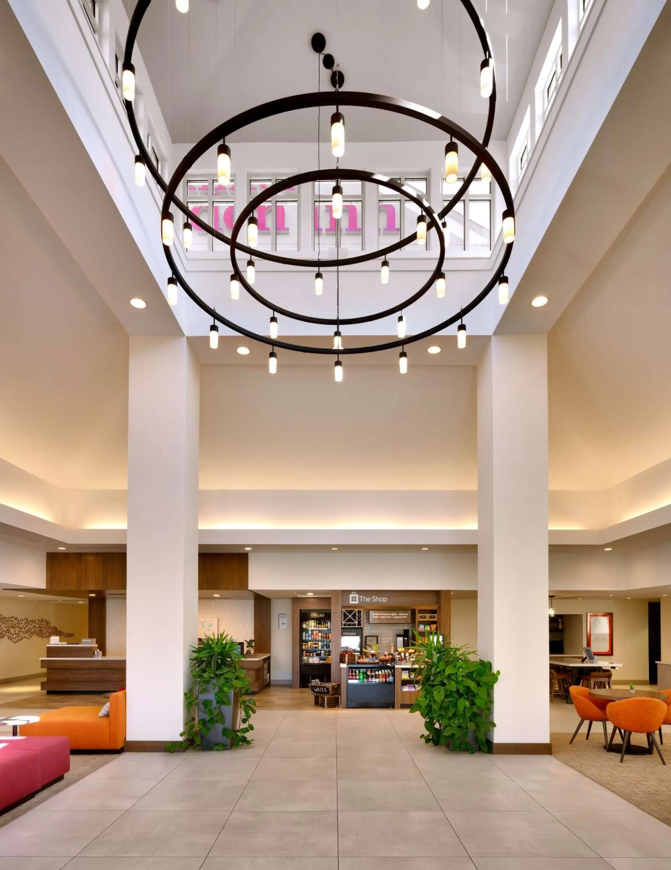 Lobby or reception in Hilton Garden Inn Idaho Falls