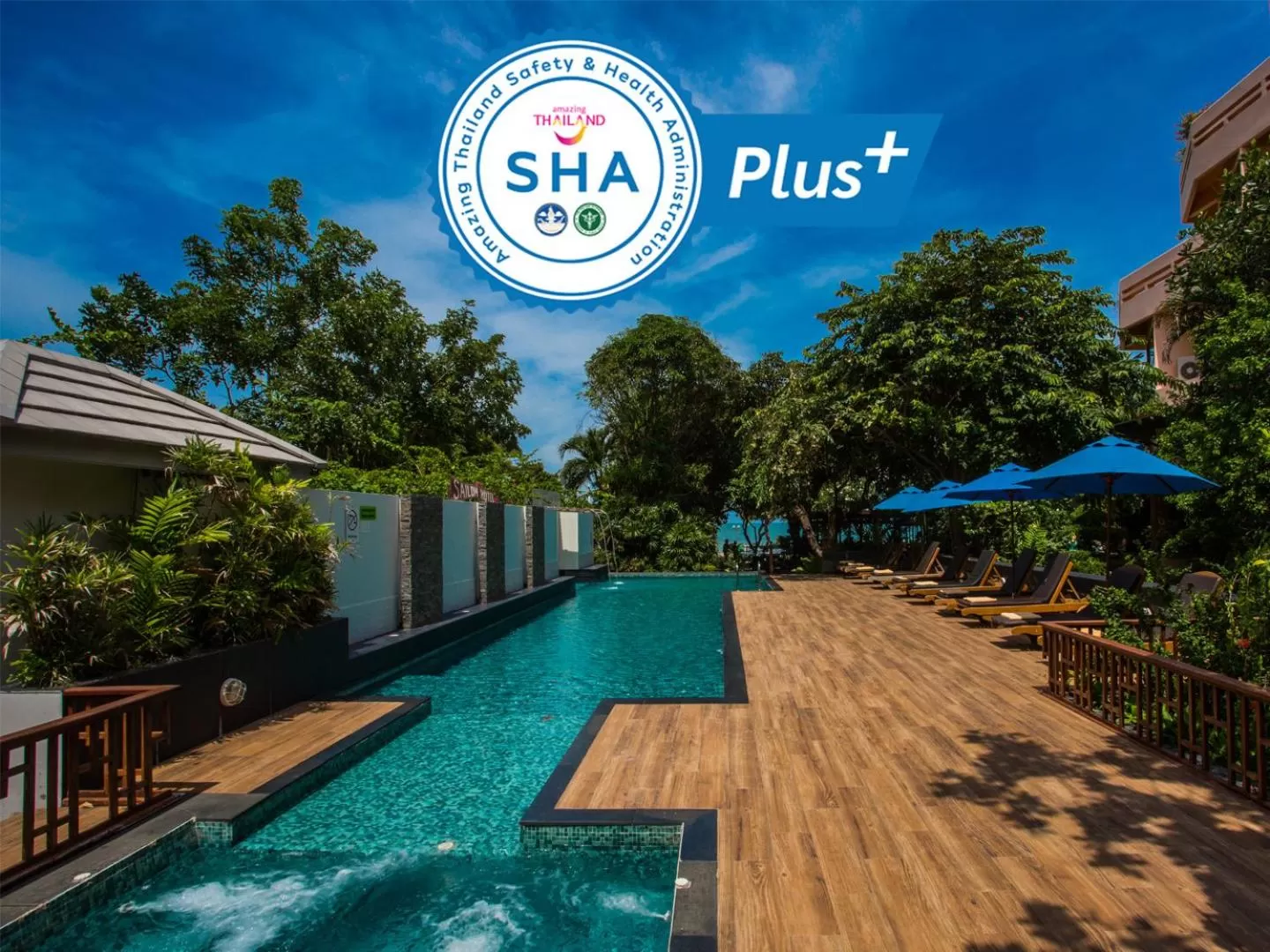 Swimming pool in Sailom Hotel Hua Hin - SHA Extra Plus