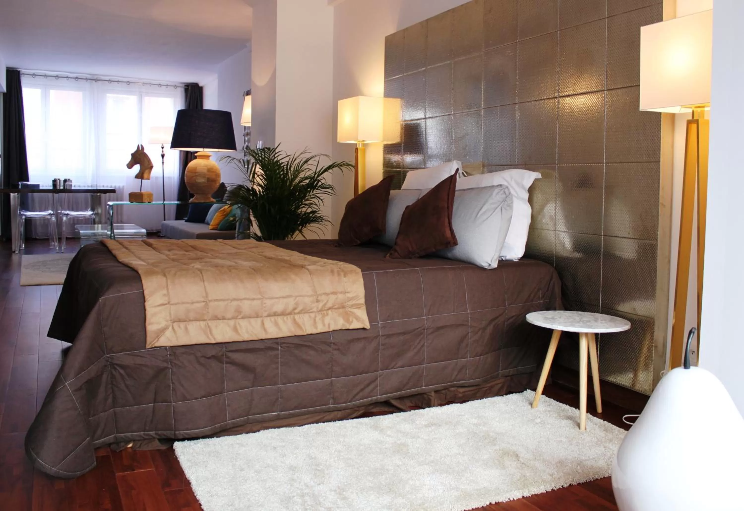 Bed in Résidence et Chambres d'Hôtes de La Porte d'Arras