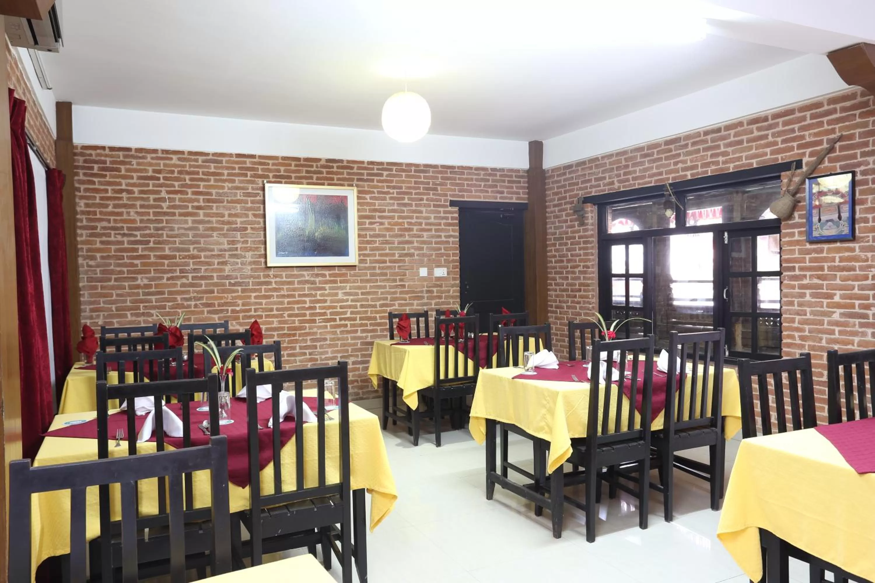 Dining area in Thamel Eco Resort