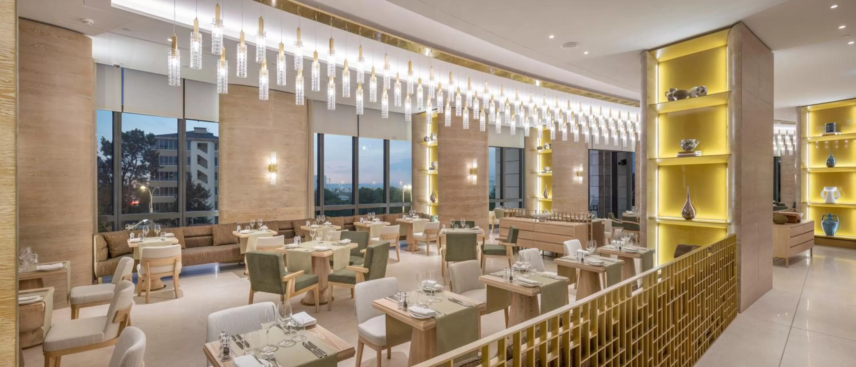 Restaurant/places to eat in Hyatt Regency Izmir IstinyePark