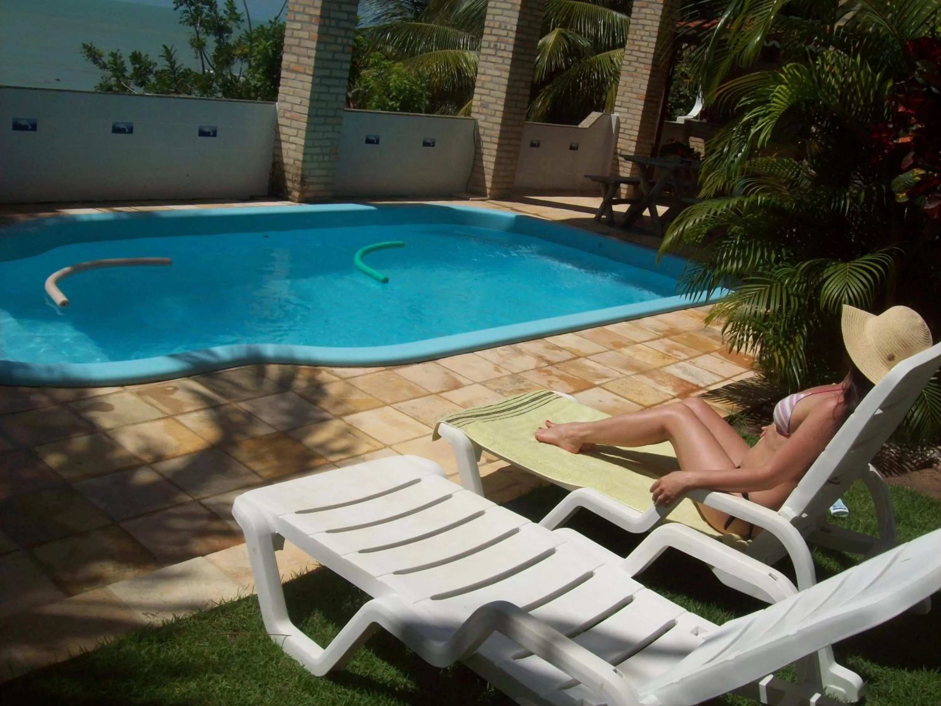 Swimming Pool in Hotel Pousada Estacao Do Sol Natal