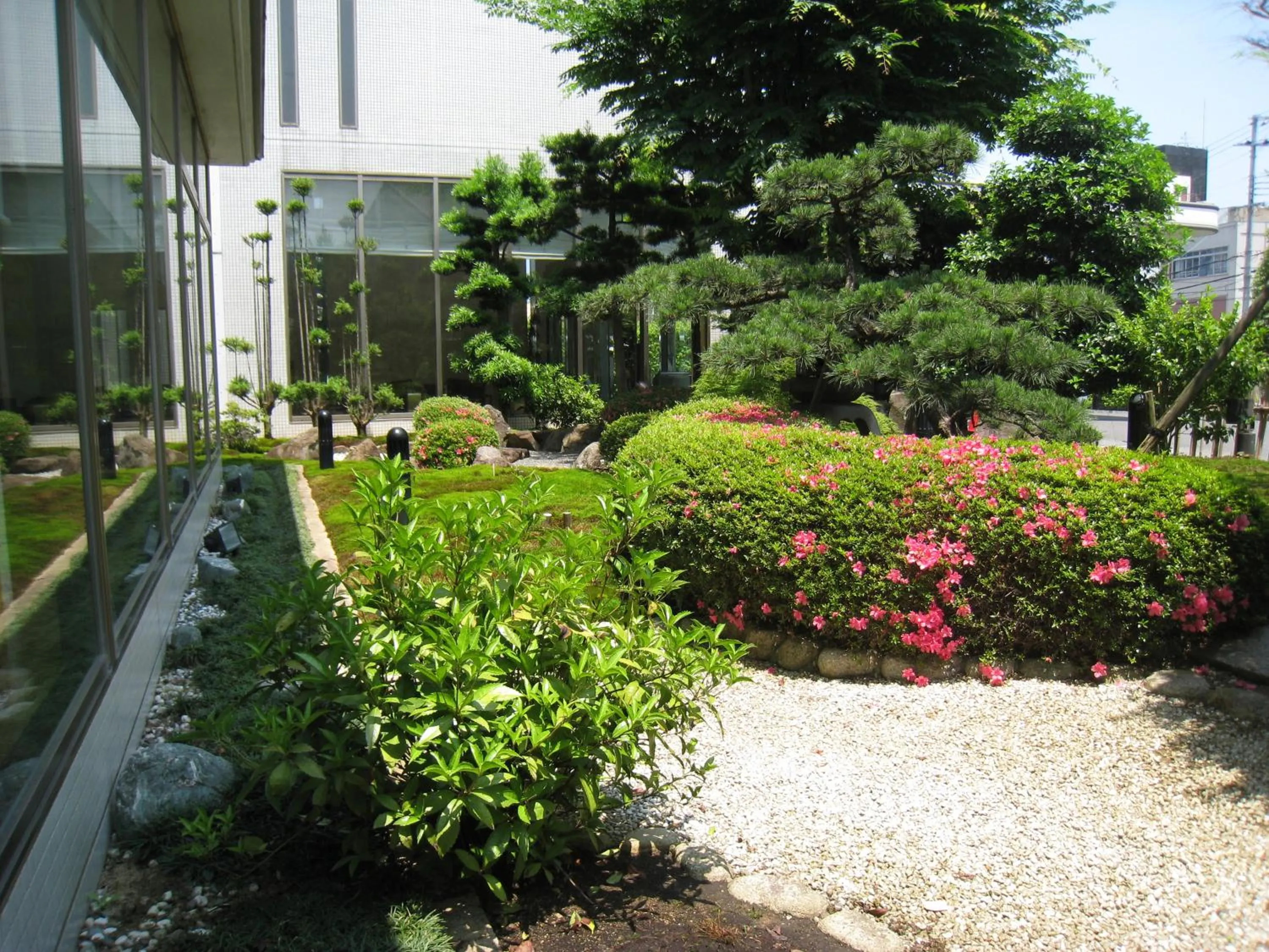 Garden view in Bellevue Garden Hotel Kansai International Airport