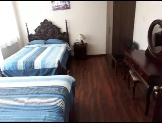 Bed in HOTEL SARAGURO LOJA