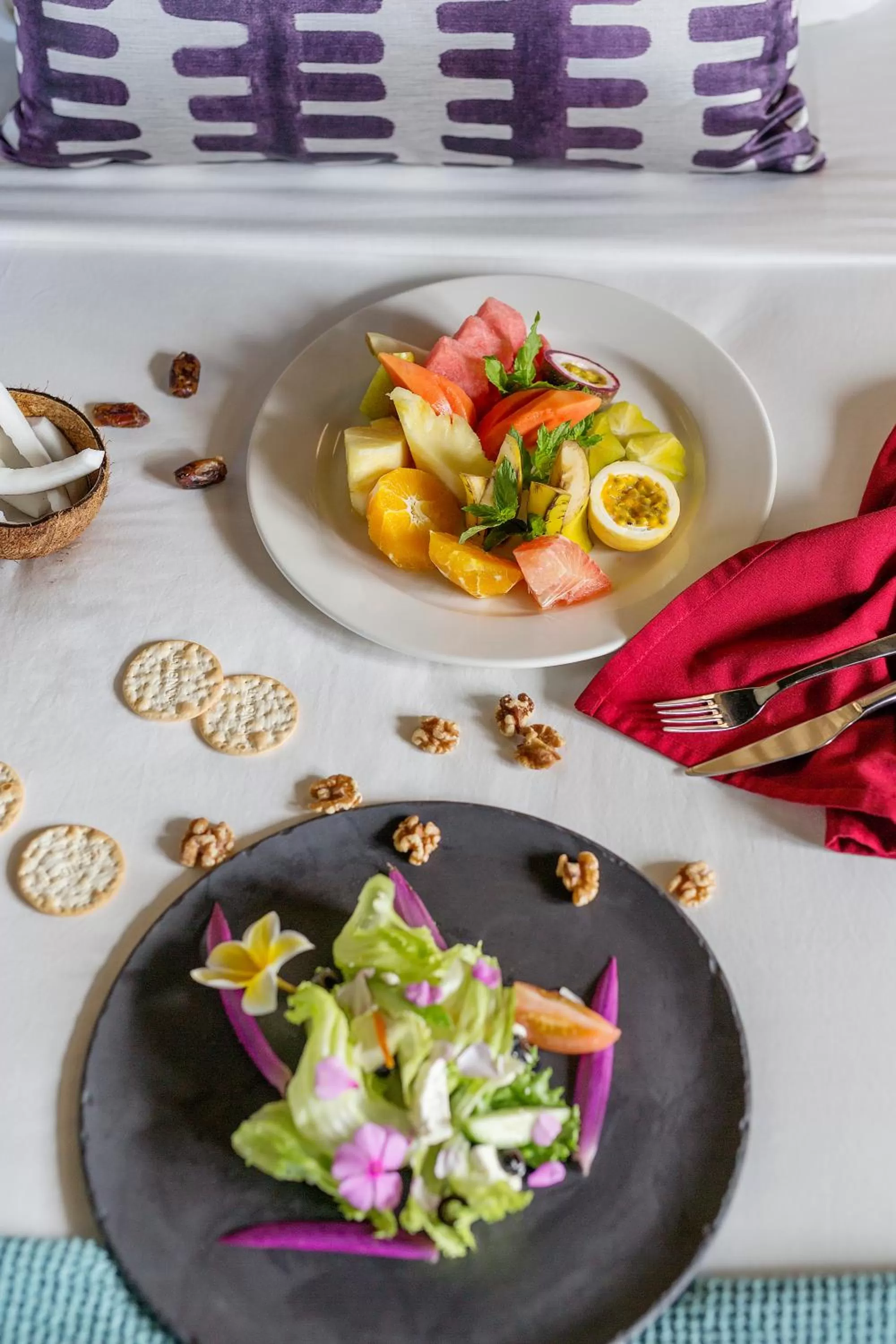 Dinner in Warwick Le Lagon Resort & Spa, Vanuatu