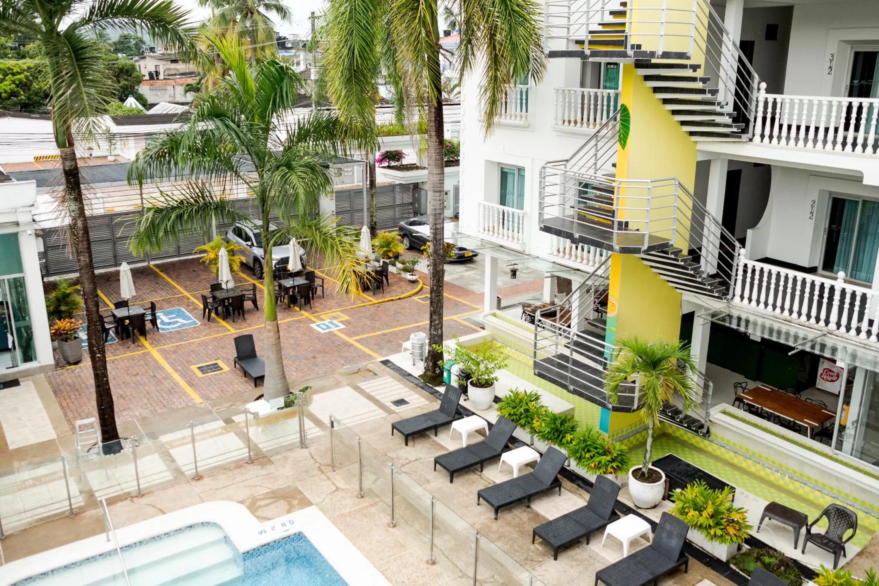 Property building in Hotel Manantial Melgar