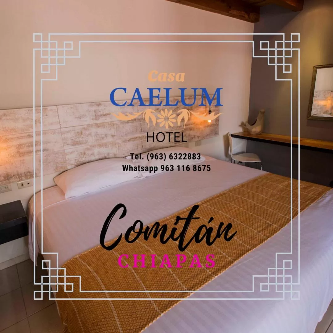 Bed in Hotel Casa Caelum