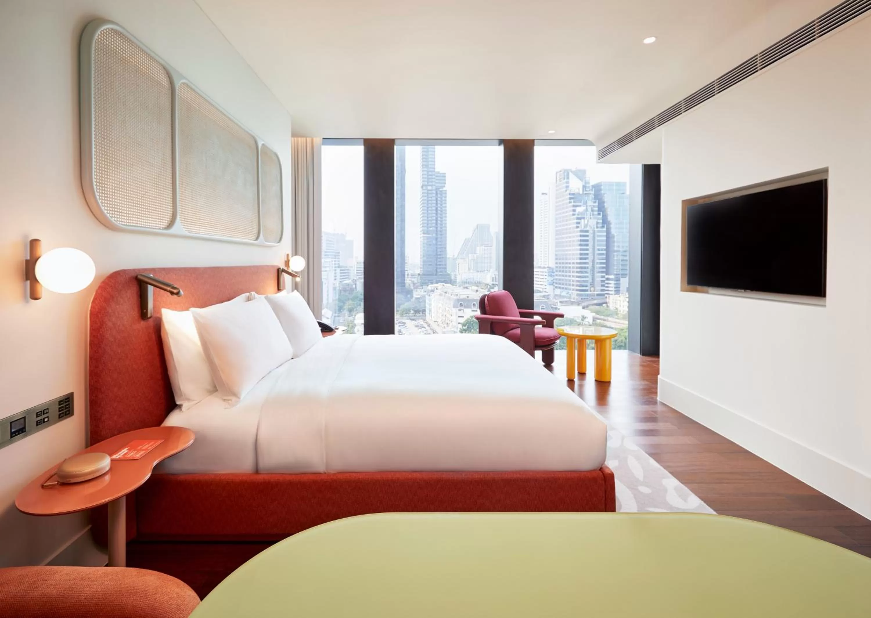 Bed in The Standard, Bangkok Mahanakhon