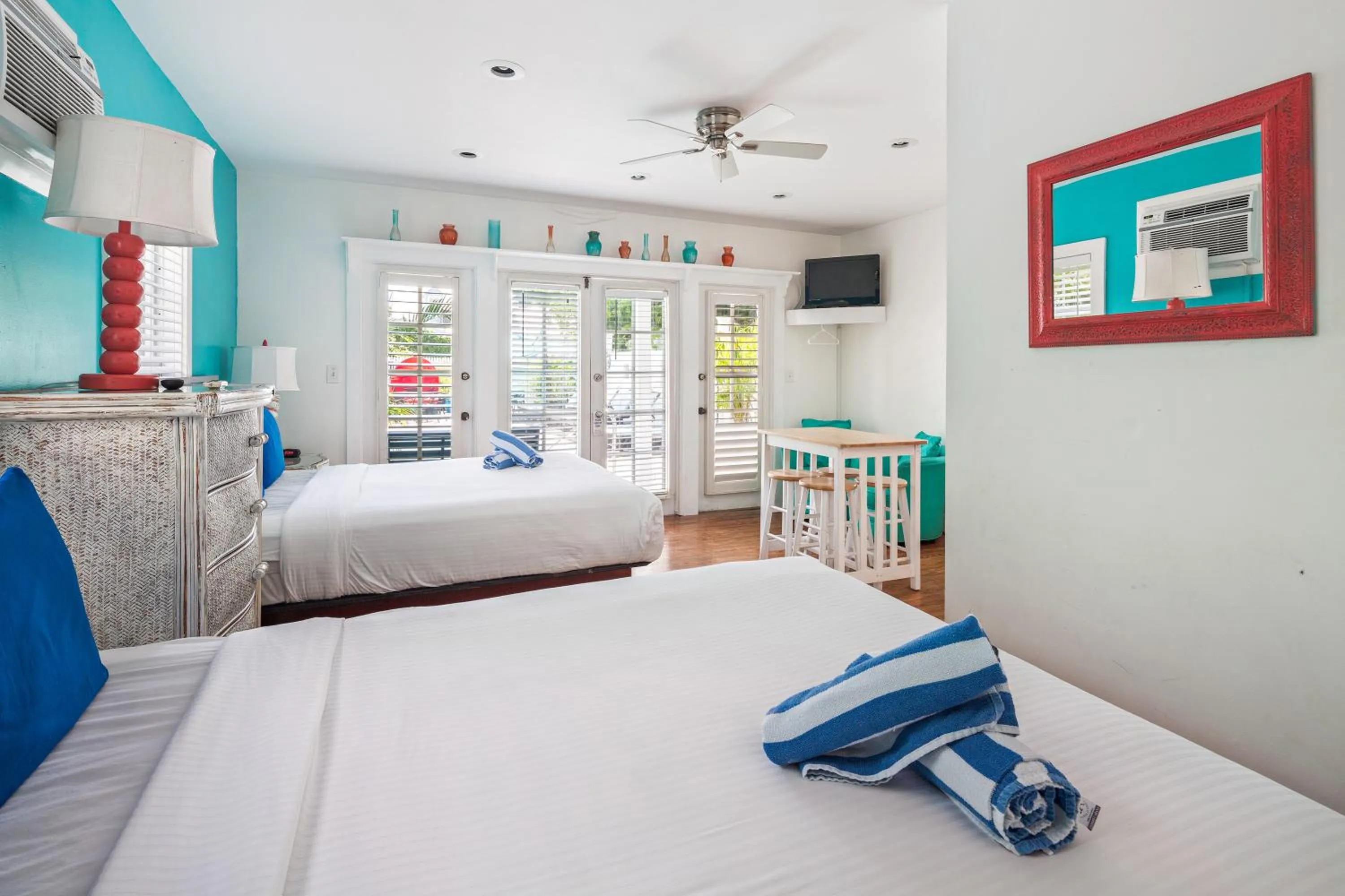 Bed in Wicker Guesthouse