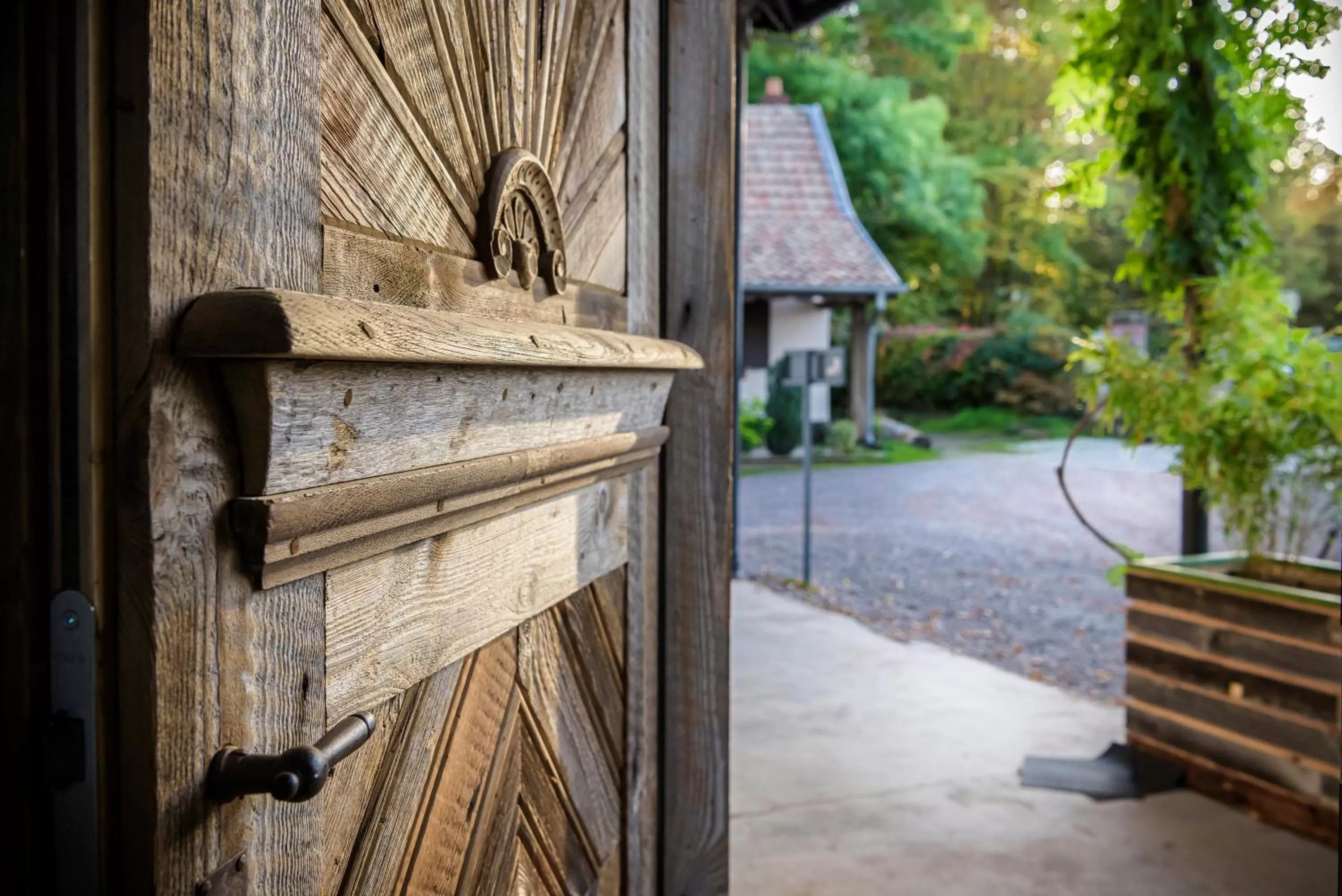 Property building in Hôtel La Garenne