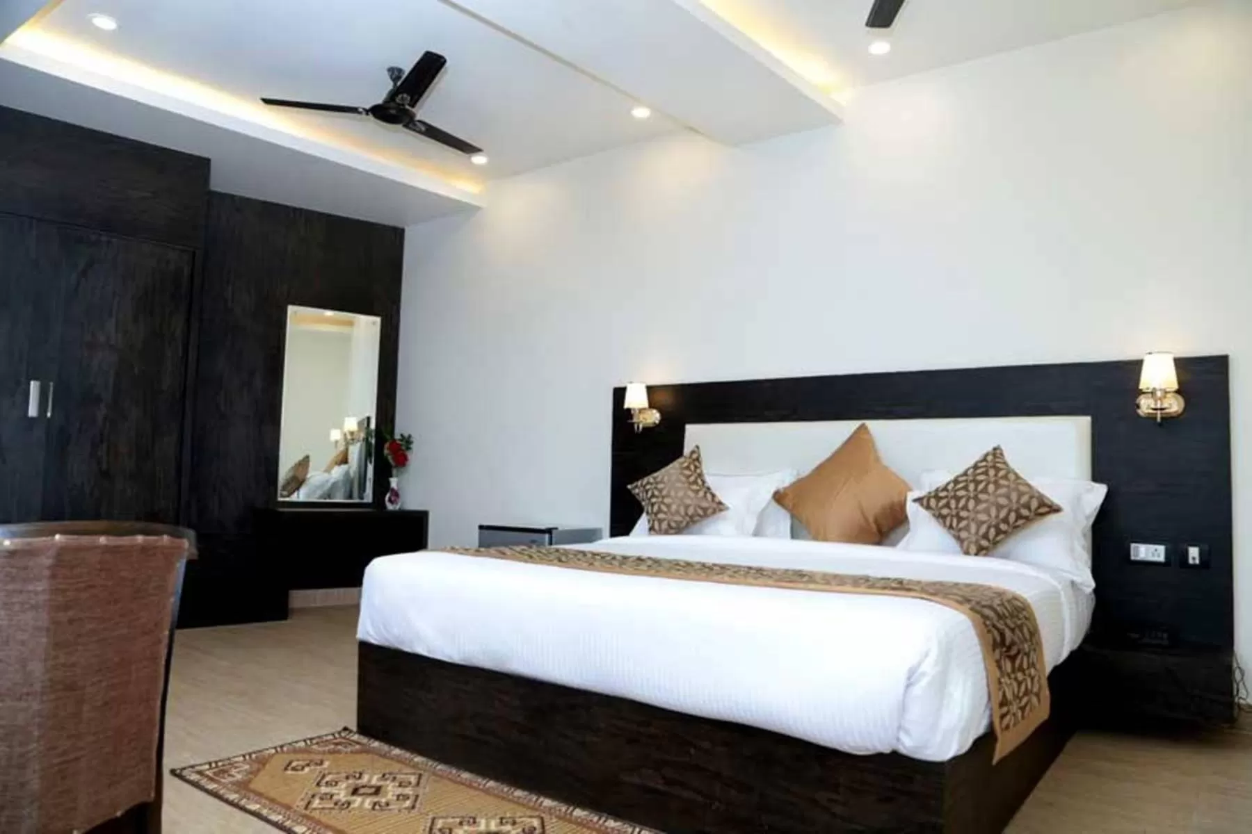 Bed in Hotel Vinayak Lifestyle Hotels