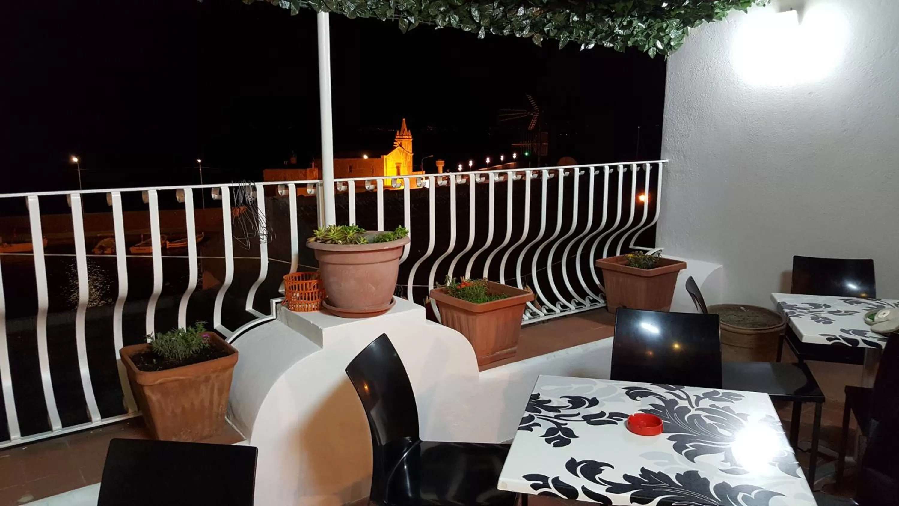 Night, Balcony/Terrace in B&B Ventura