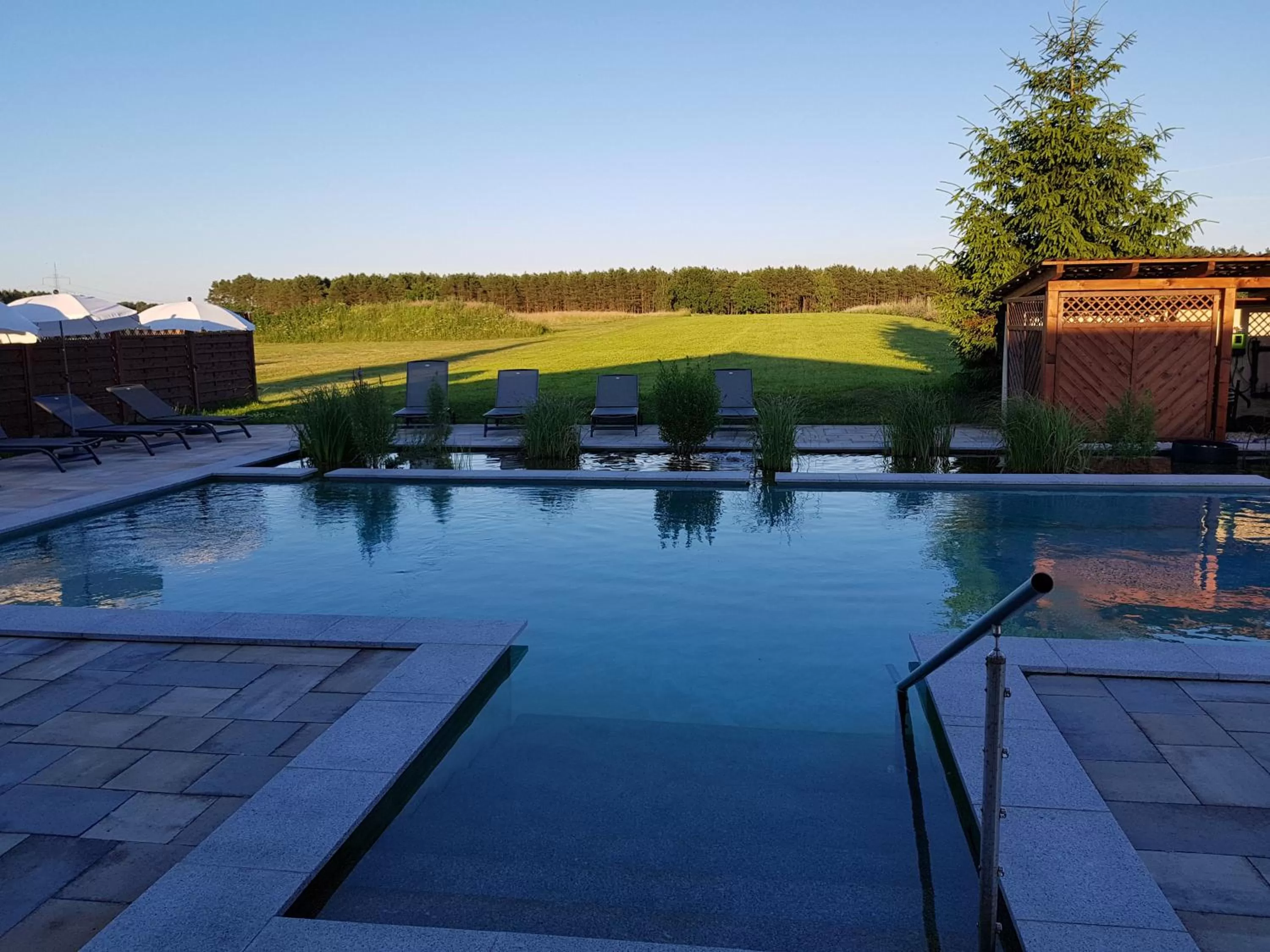 Swimming Pool in Spreewaldhof Romantik - Hotel Garni