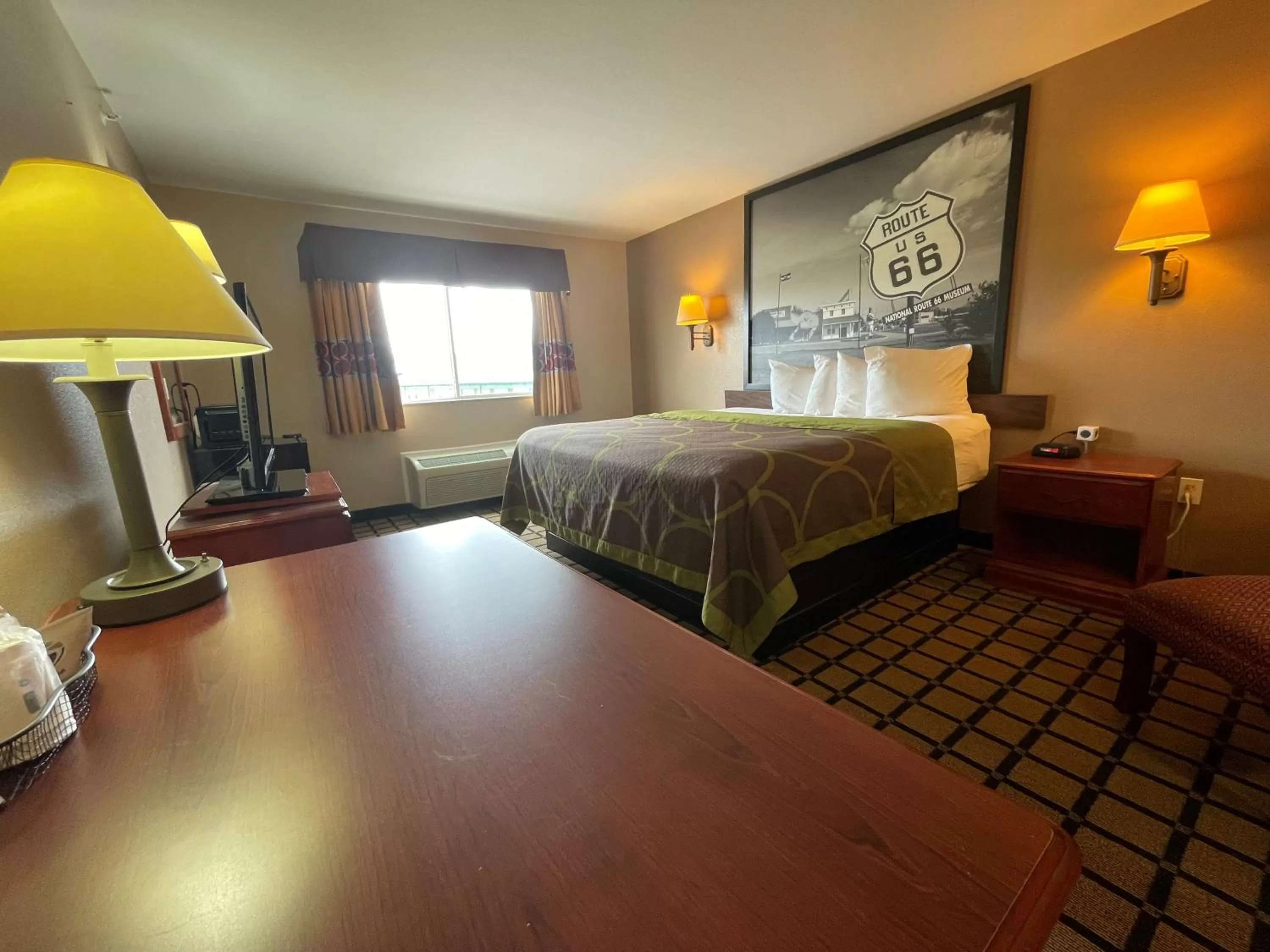 Bed in Super 8 by Wyndham Rolla