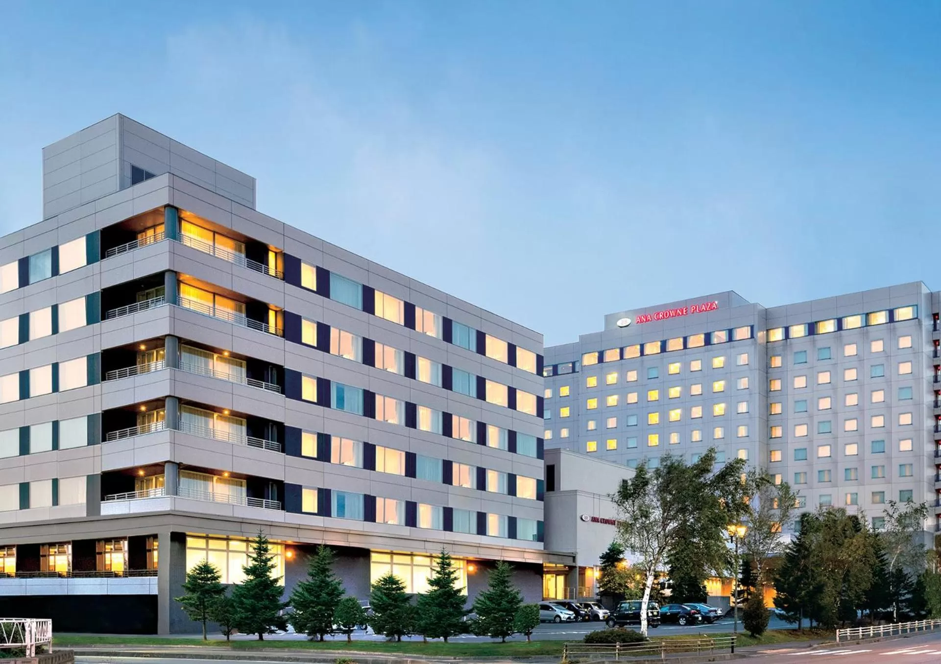 Property building in ANA Crowne Plaza Chitose by IHG