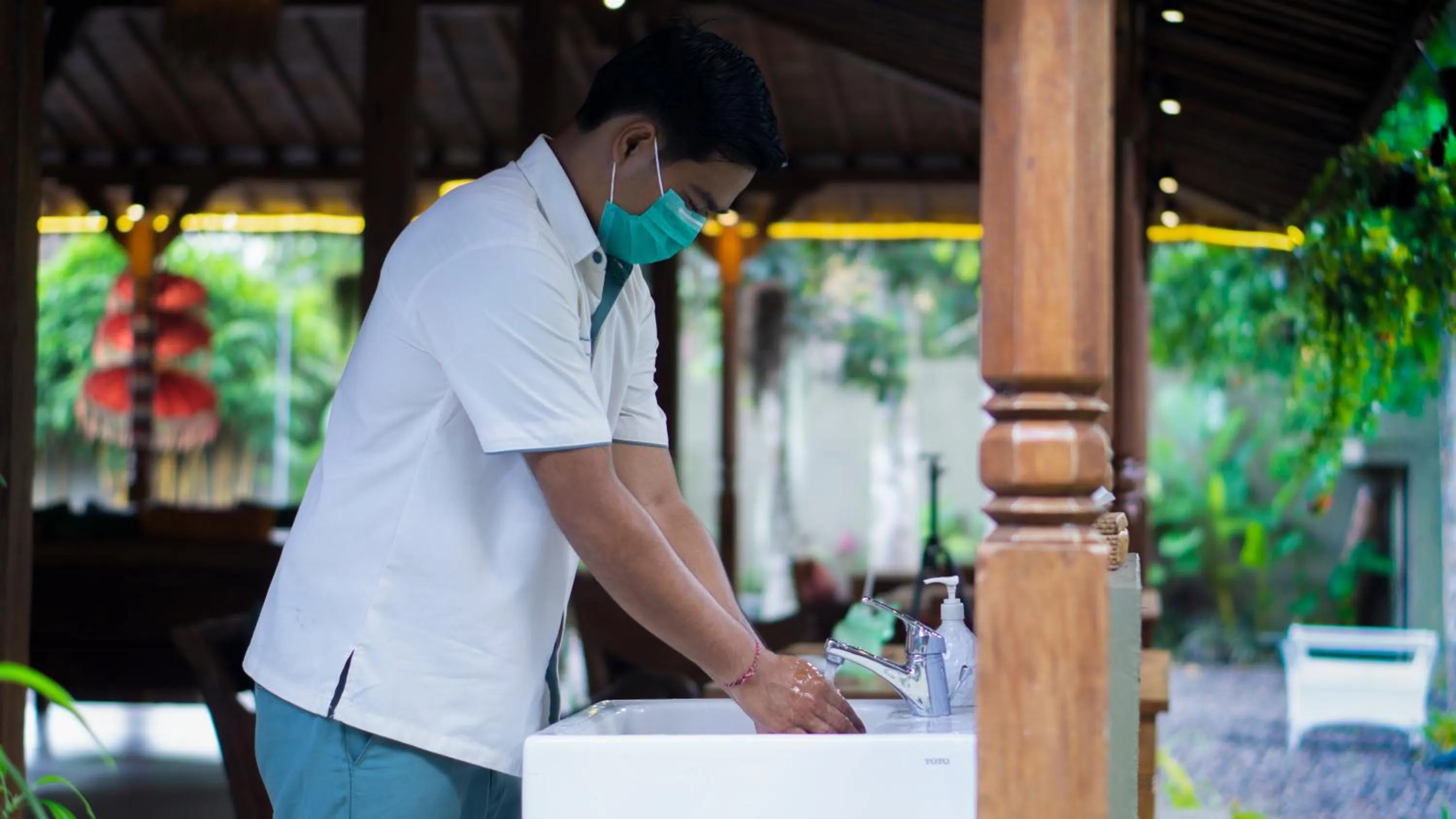 Staff in Ubud Heaven Sayan