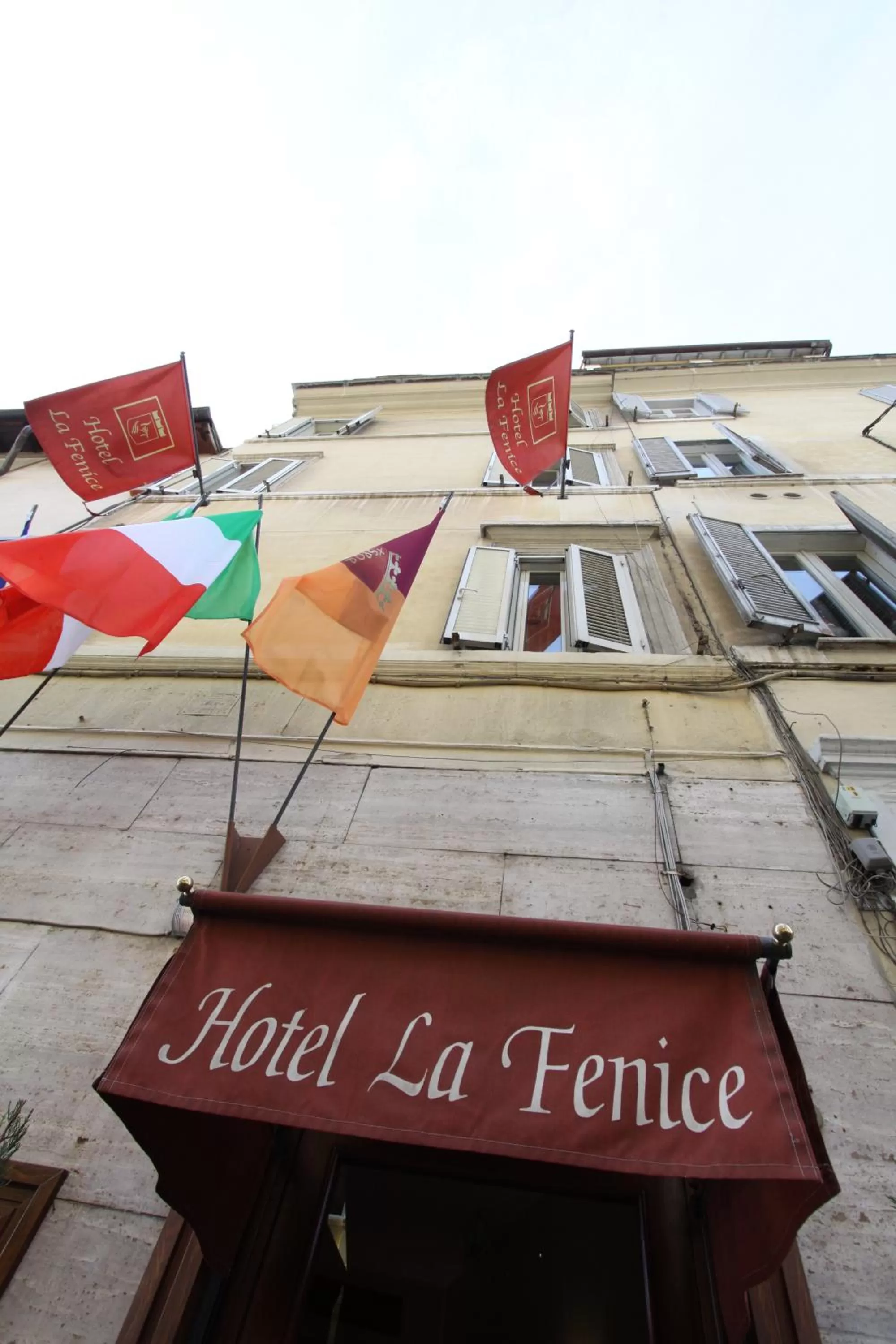 Facade/entrance in Hotel La Fenice