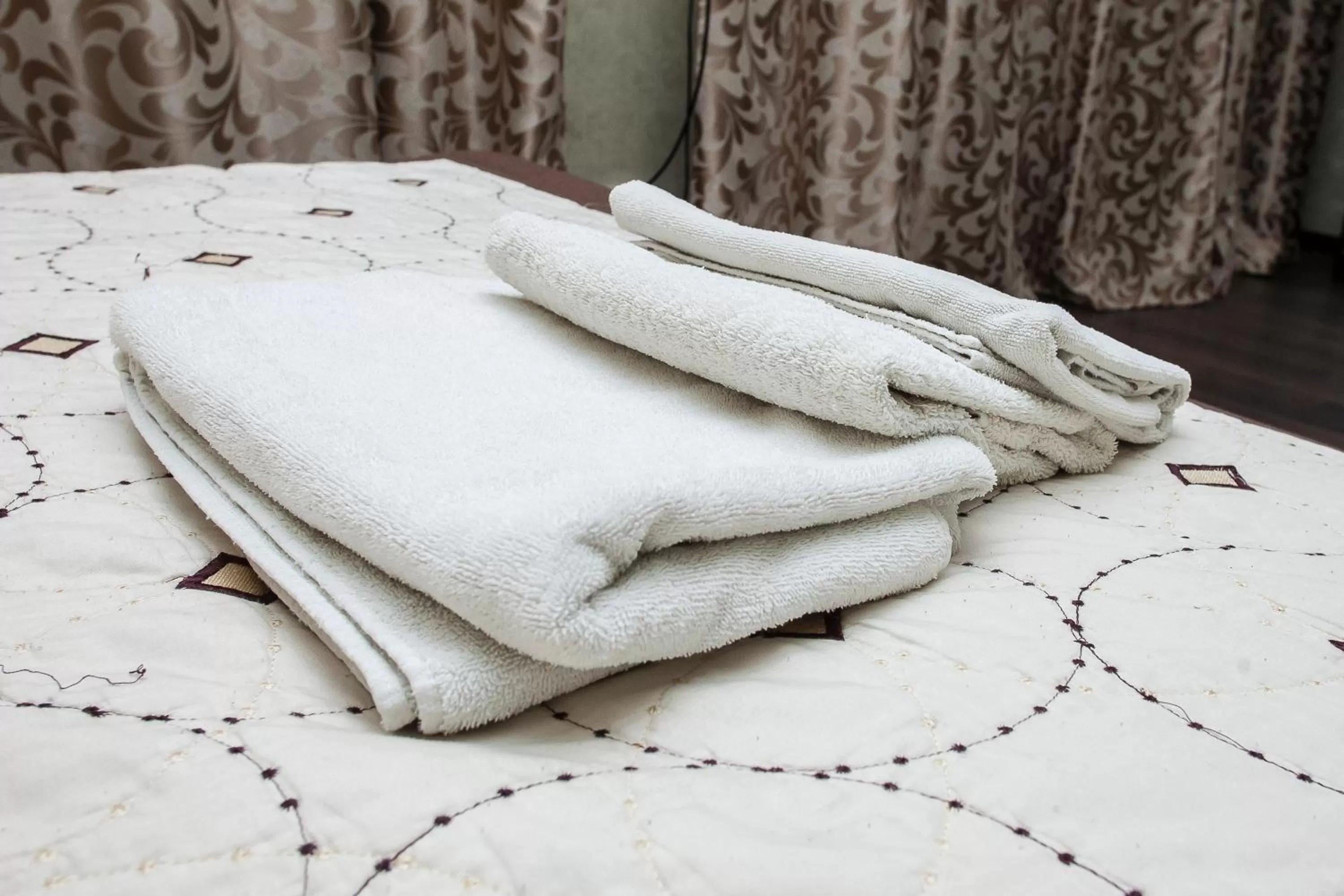 Decorative detail, Bed in Chyhorinskyi Hotel