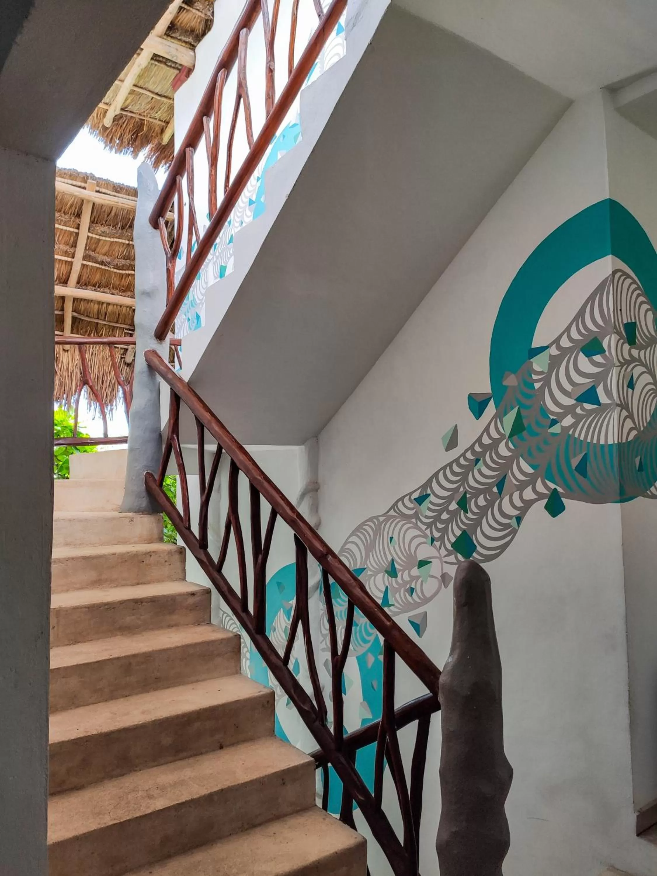 Lobby or reception in La Palmita Budget Boutique Hotel