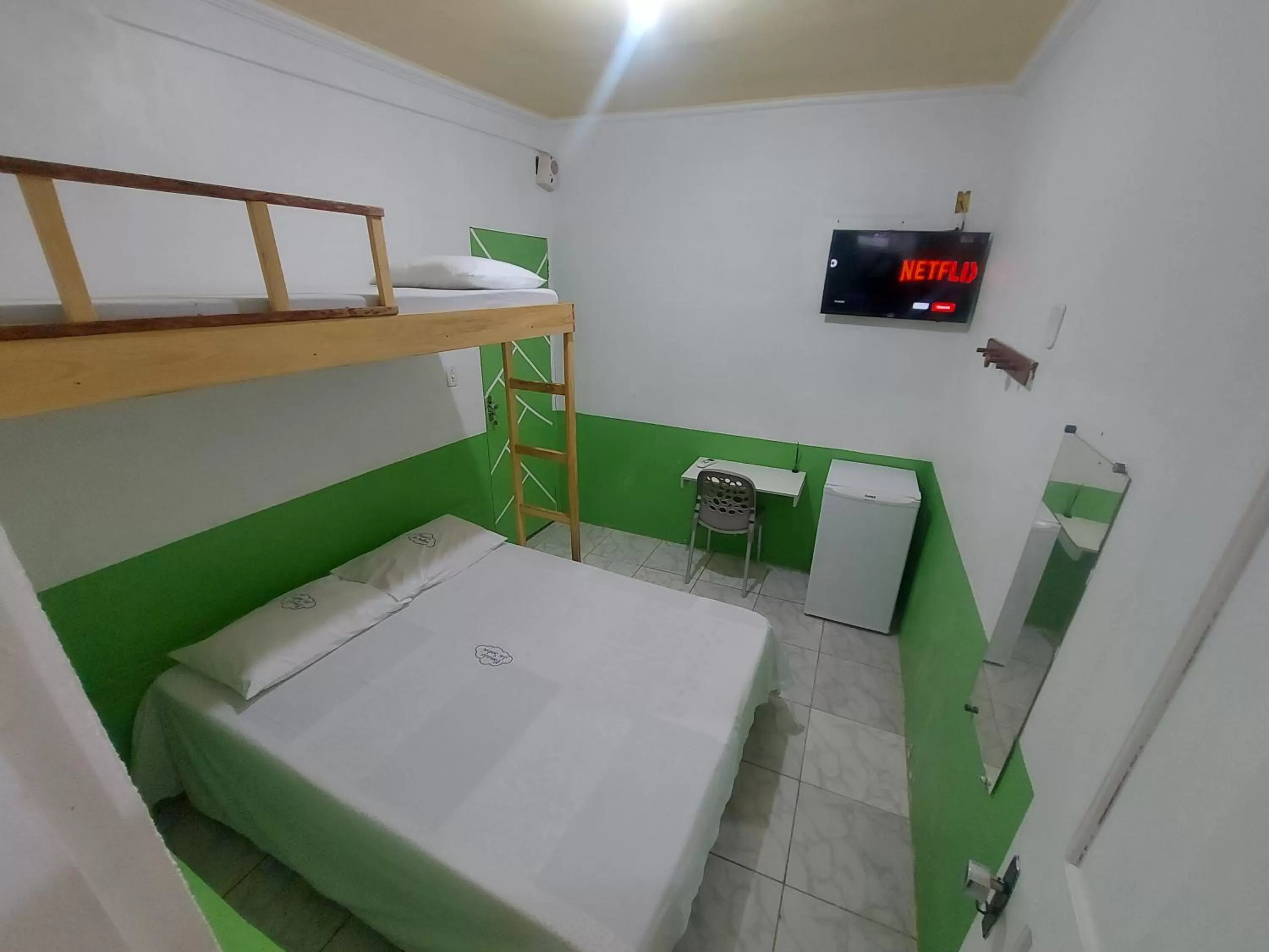 Bed in Hotel Pousada dos Sonhos