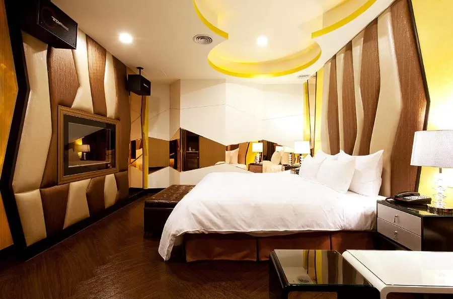 Photo of the whole room, Bed in Discovery Motel - Yanping