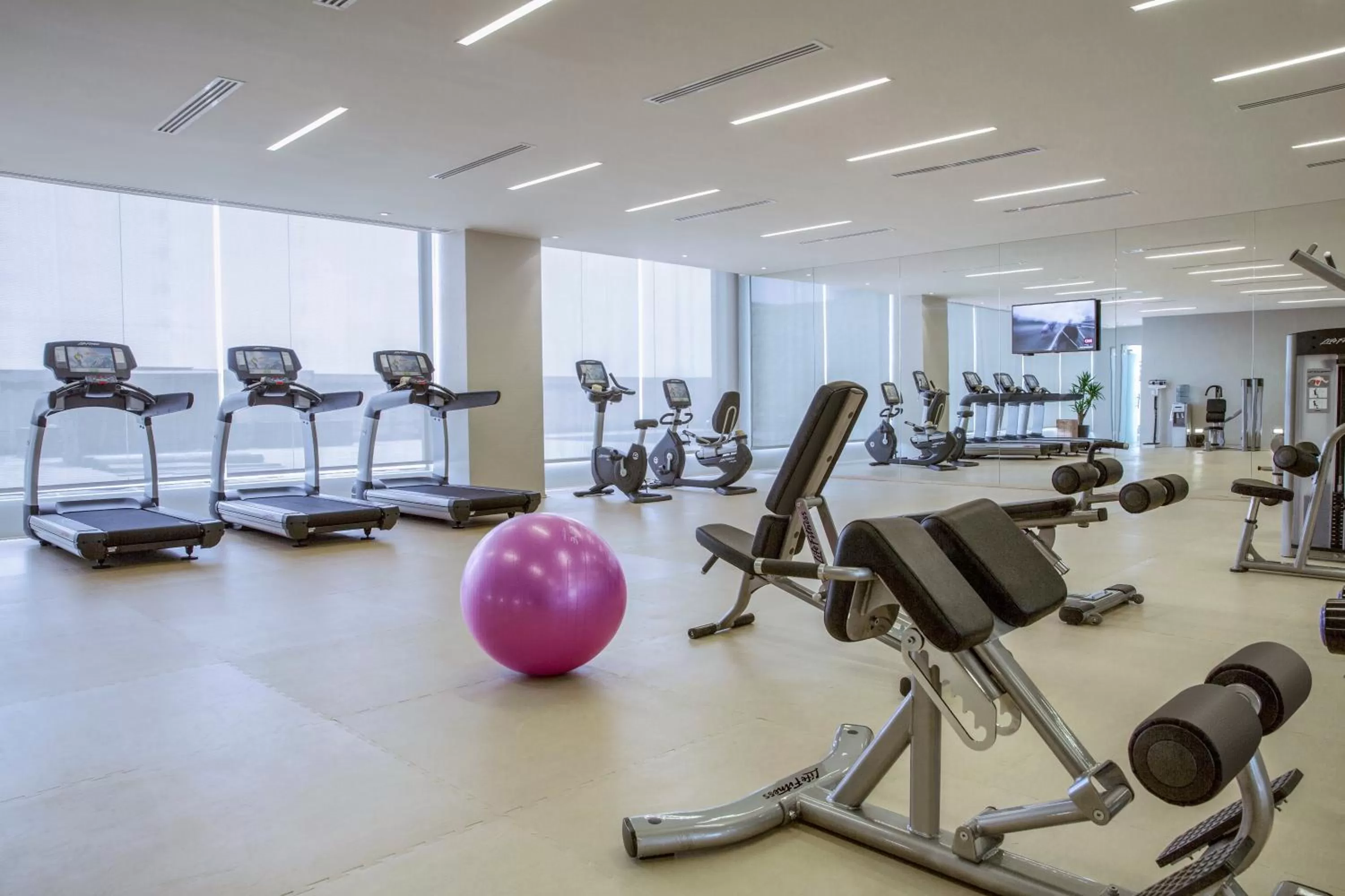 Fitness centre/facilities in Rosh Rayhaan by Rotana