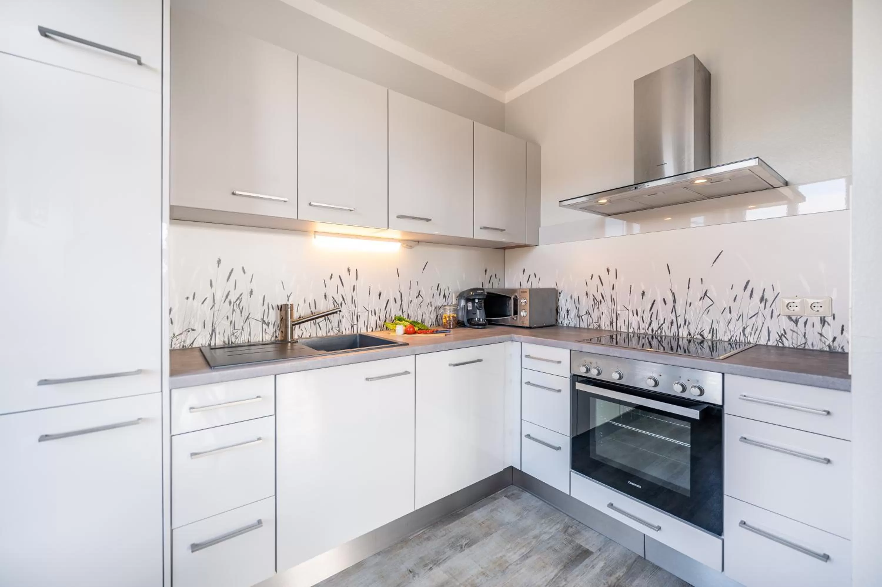 Kitchen/Kitchenette in Haus Ferienglück Sauna im Haus
