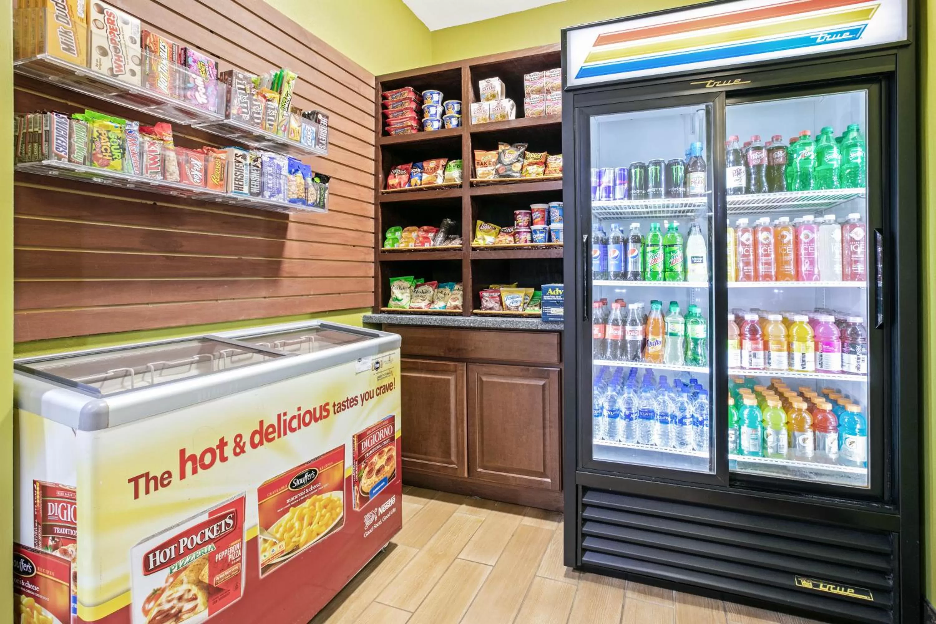 vending machine in La Quinta Inn and Suites by Wyndham Paris