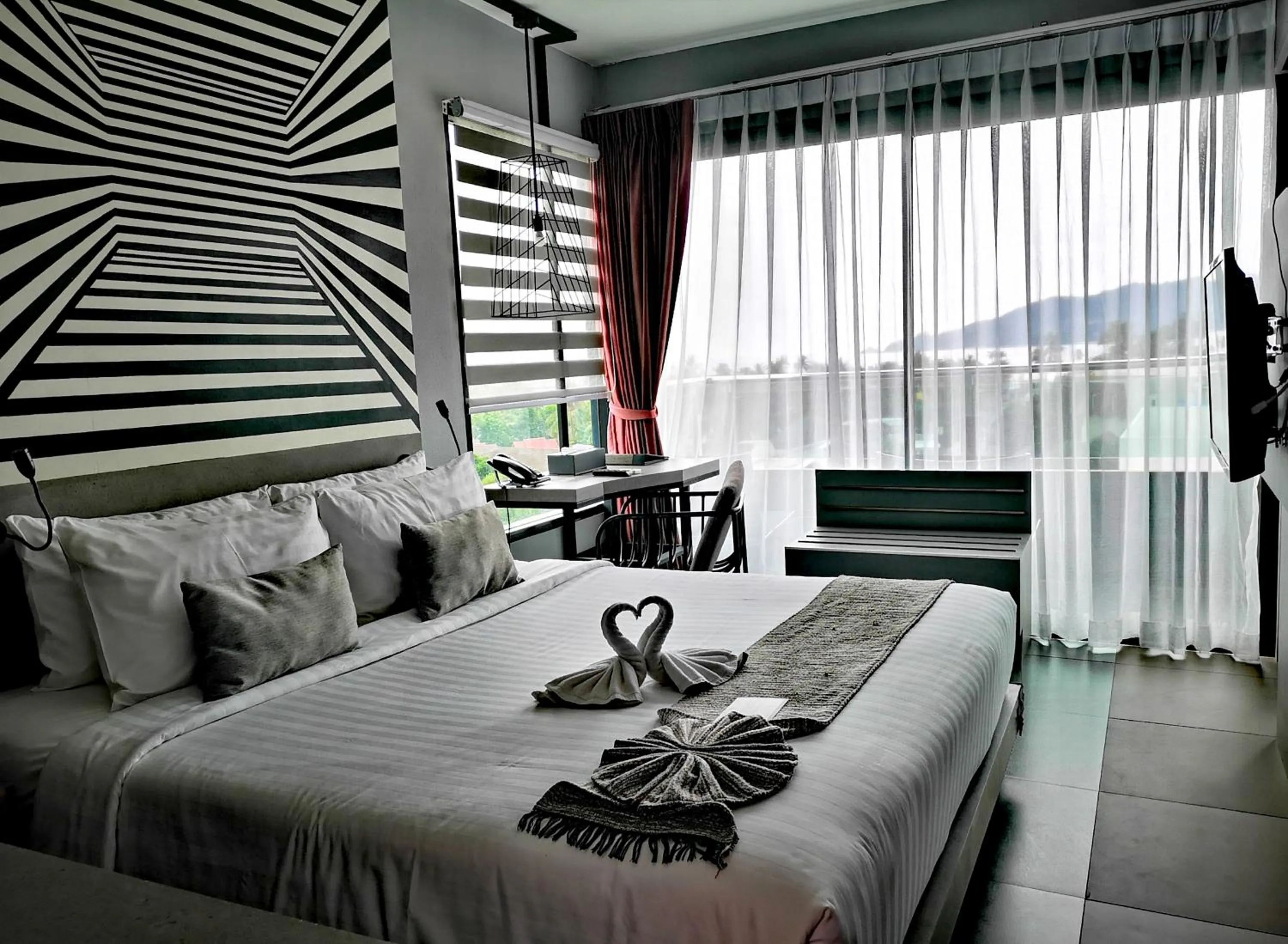 City view, Bed in Mazi Design Hotel by Kalima