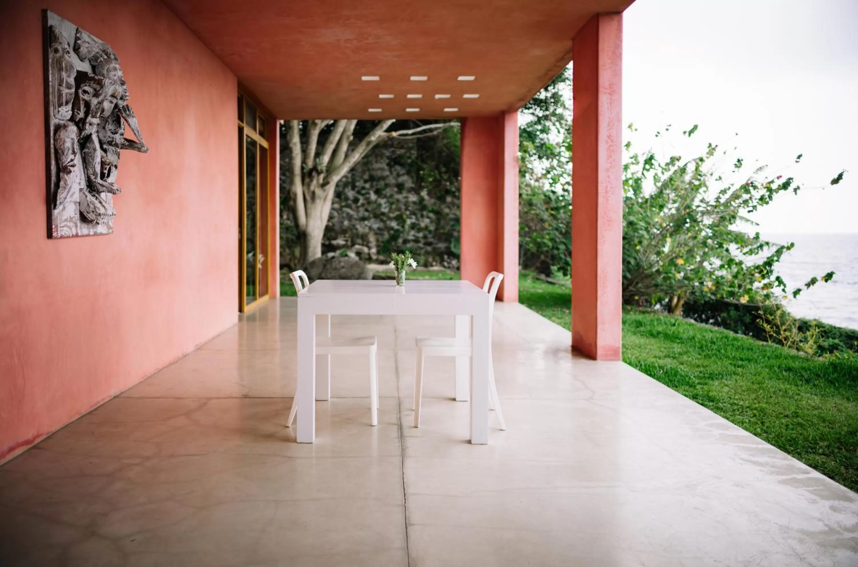 Facade/entrance in Anzan Atitlan