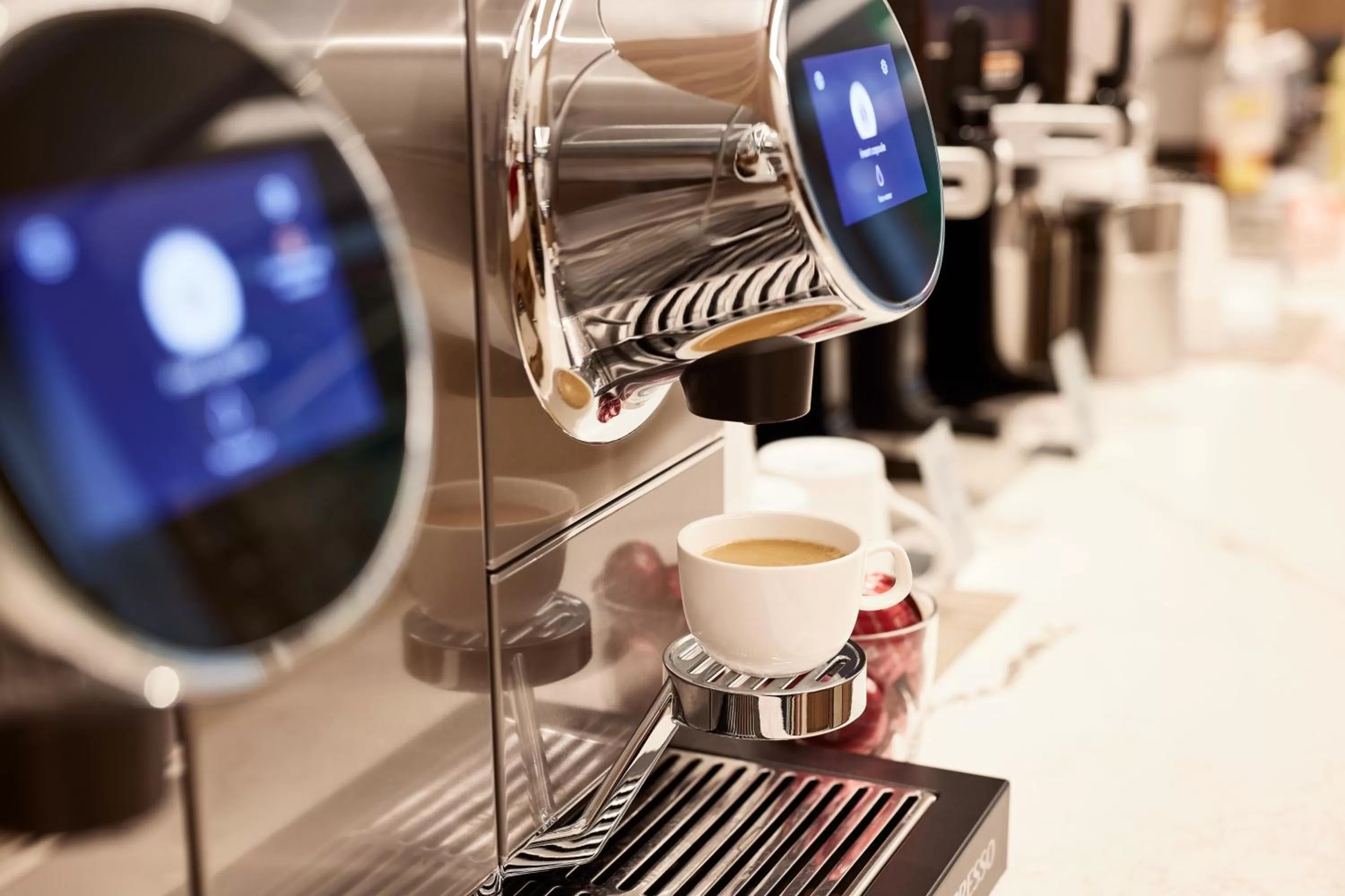 Kitchen or kitchenette in AC Hotel by Marriott Atlanta Perimeter