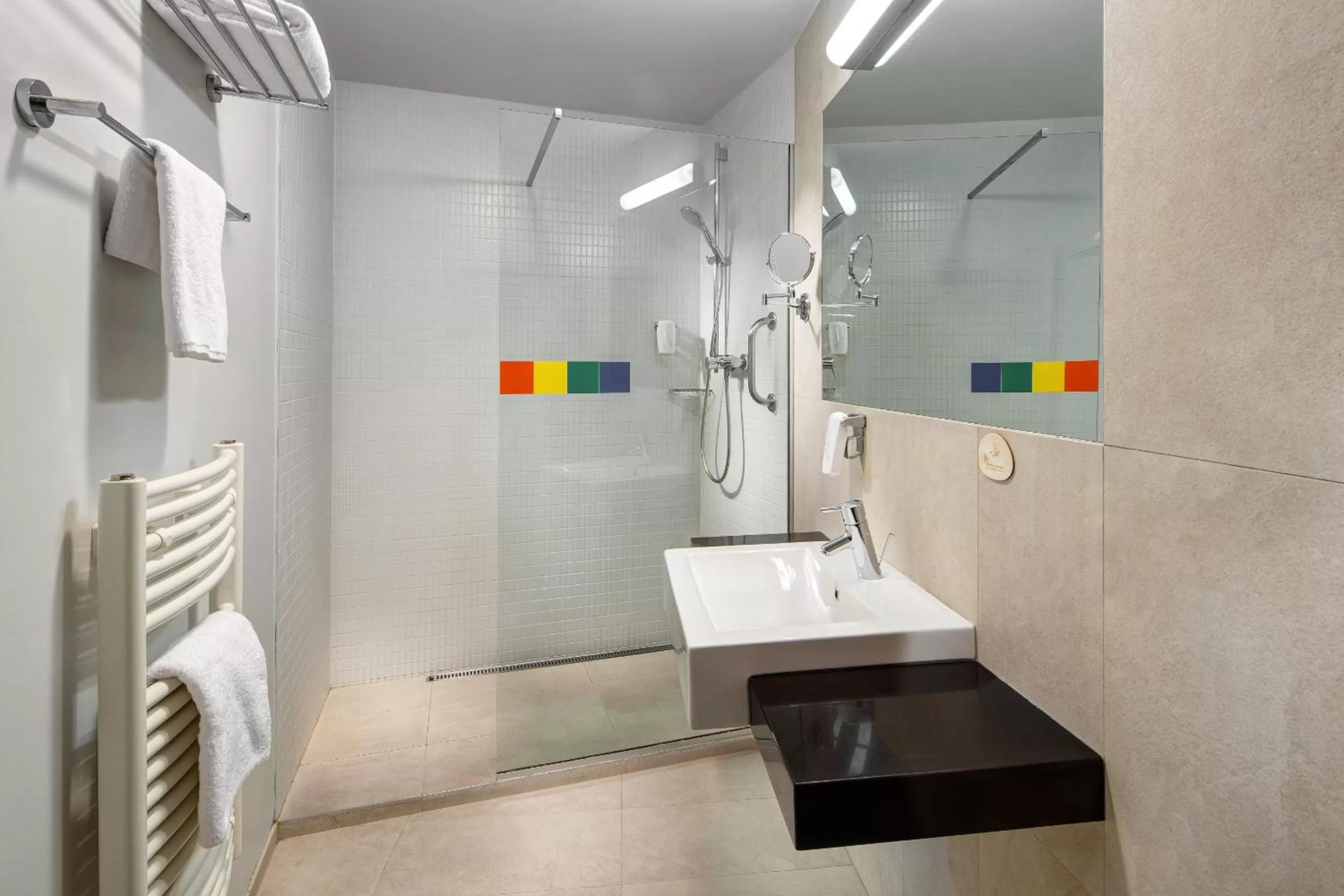 Shower in Quality Hotel Ostrava City