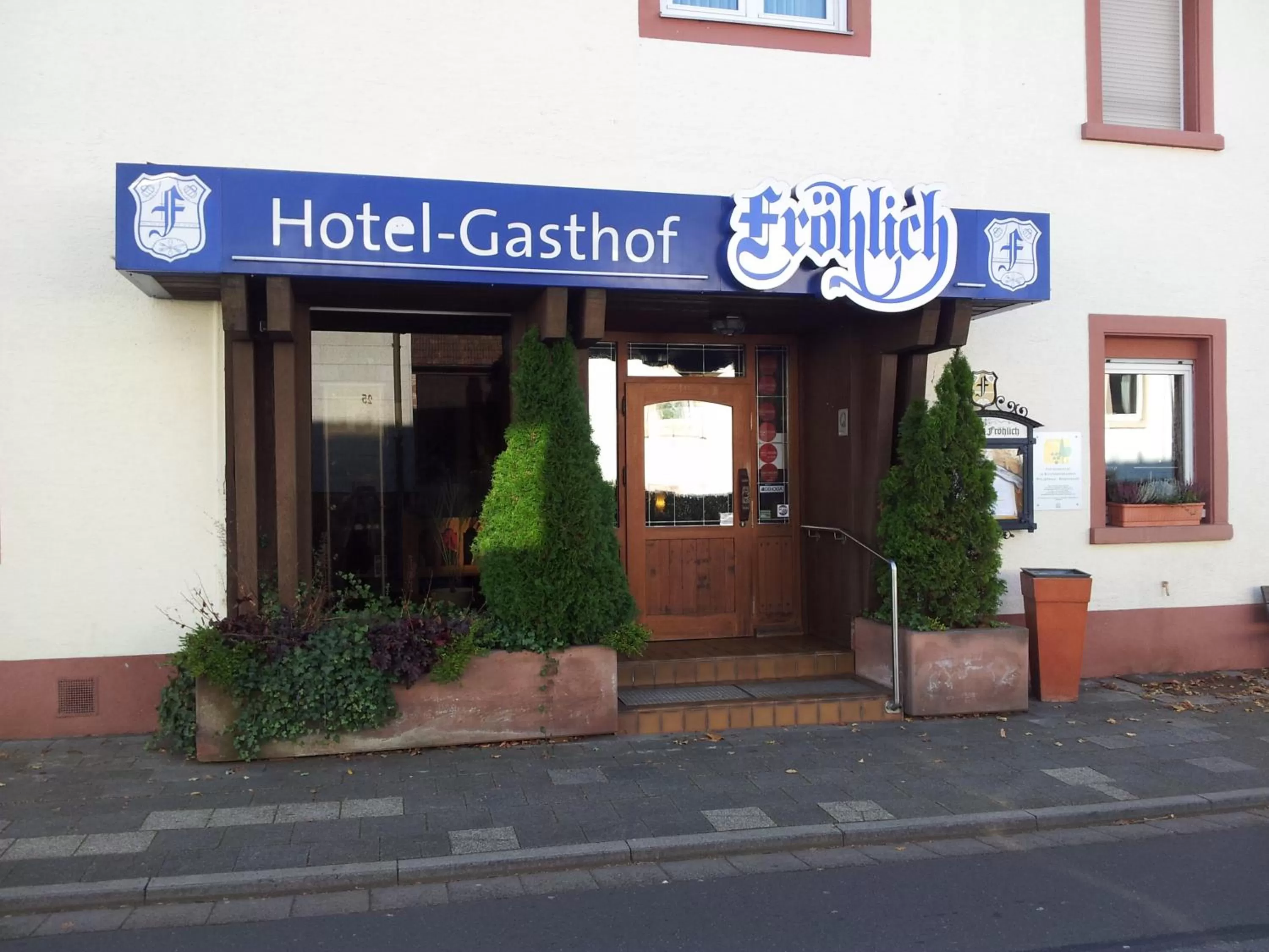 Facade/entrance in Hotel-Restaurant Fröhlich