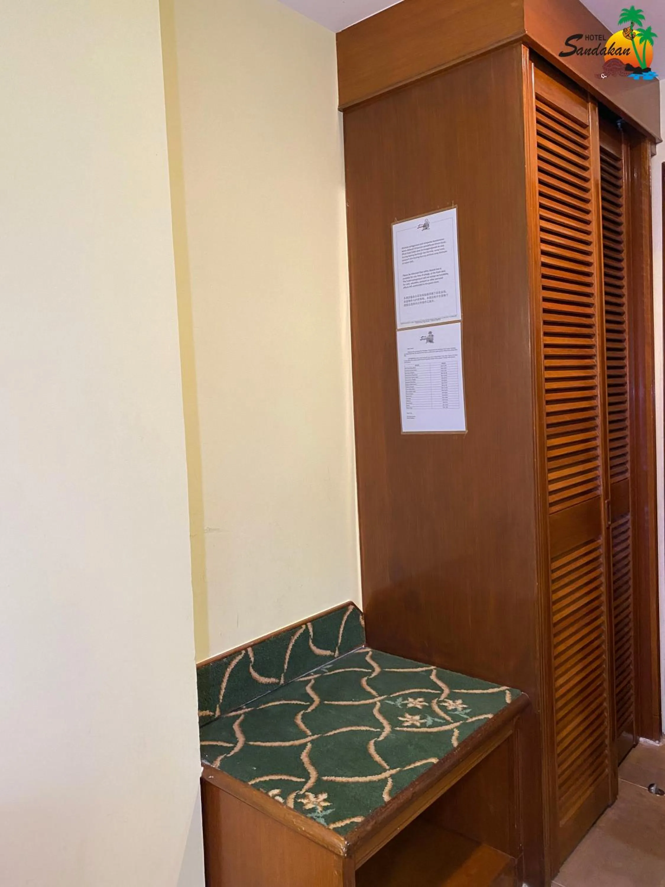 Bed in Hotel Sandakan