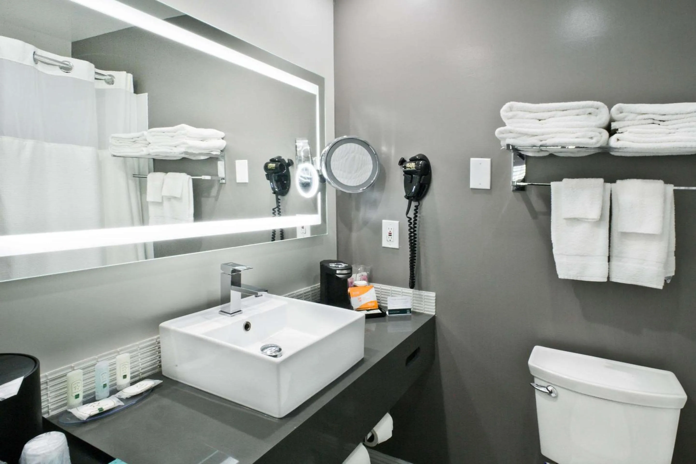 Bathroom in Bay Area Inn & Suites