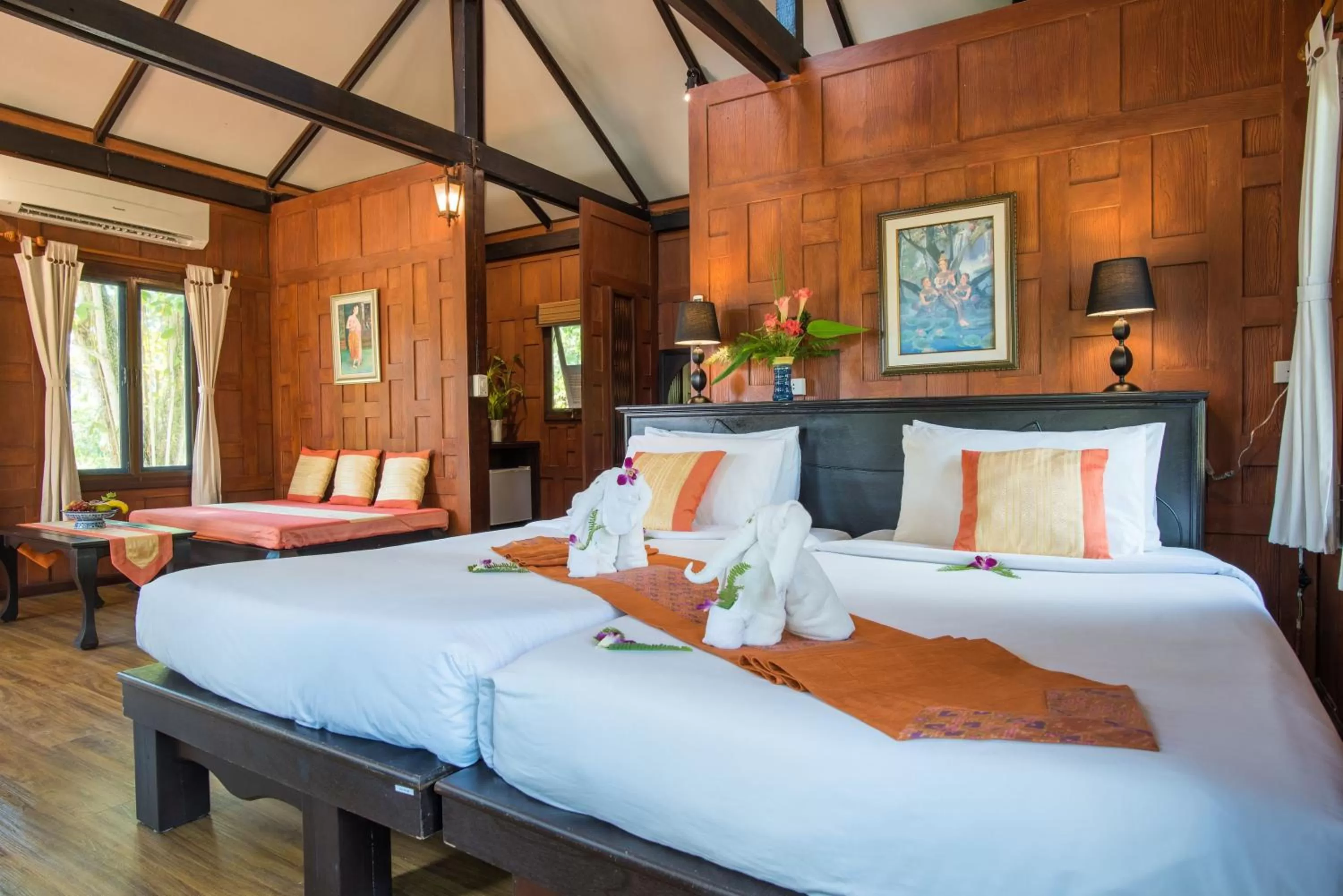 Bed in ThaiLife Wellness & Meditation Resort- SHA Plus