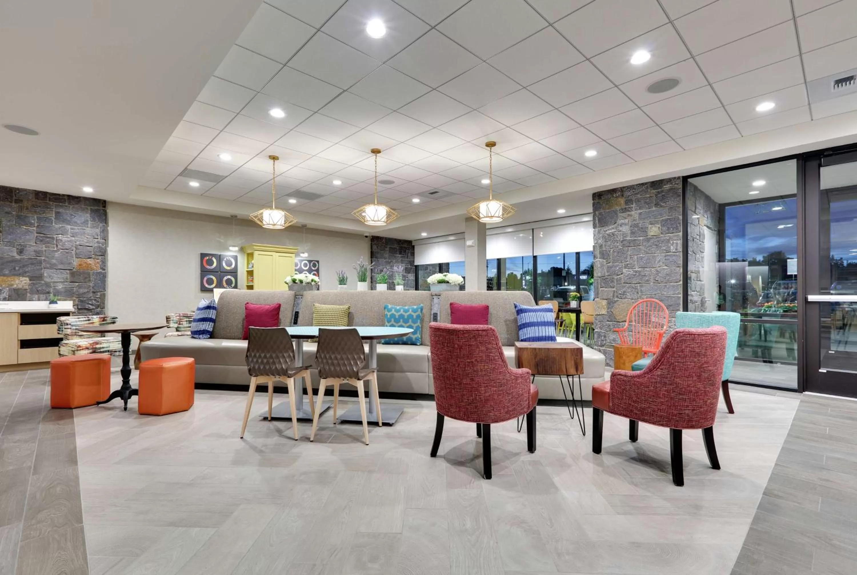 Lobby or reception in Home2 Suites By Hilton Yakima Airport