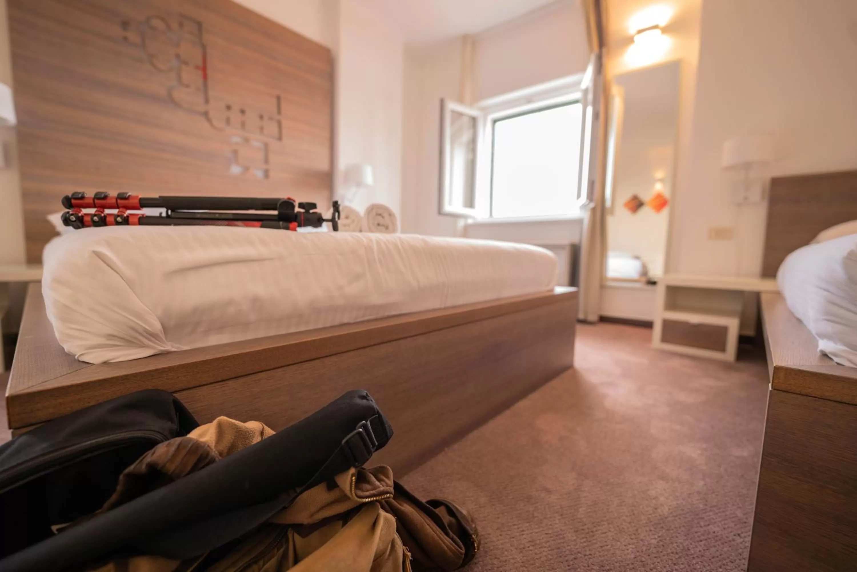 Bed in Slavija Culture Heritage Hotel