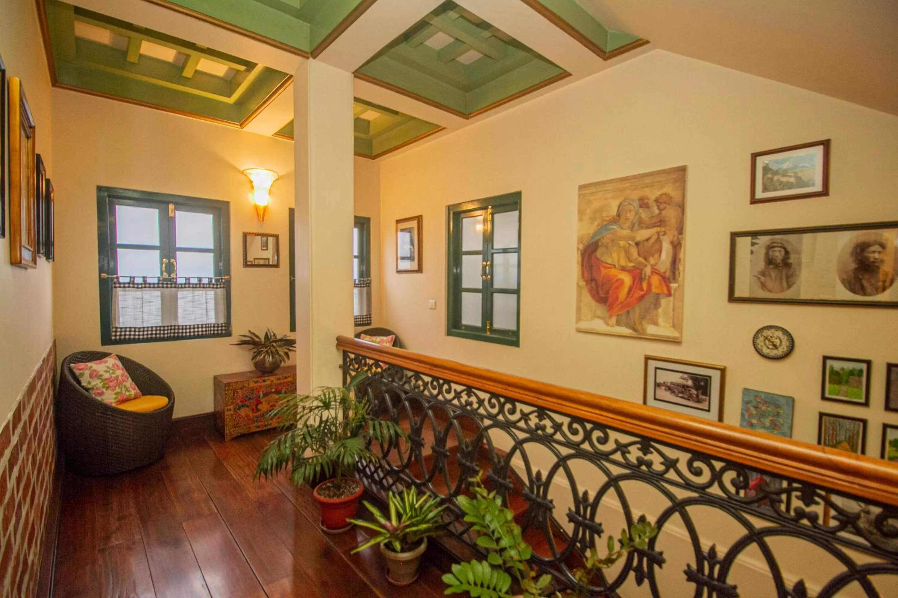 Decorative detail in Amritara Luxury Villa Tosca, Gangtok