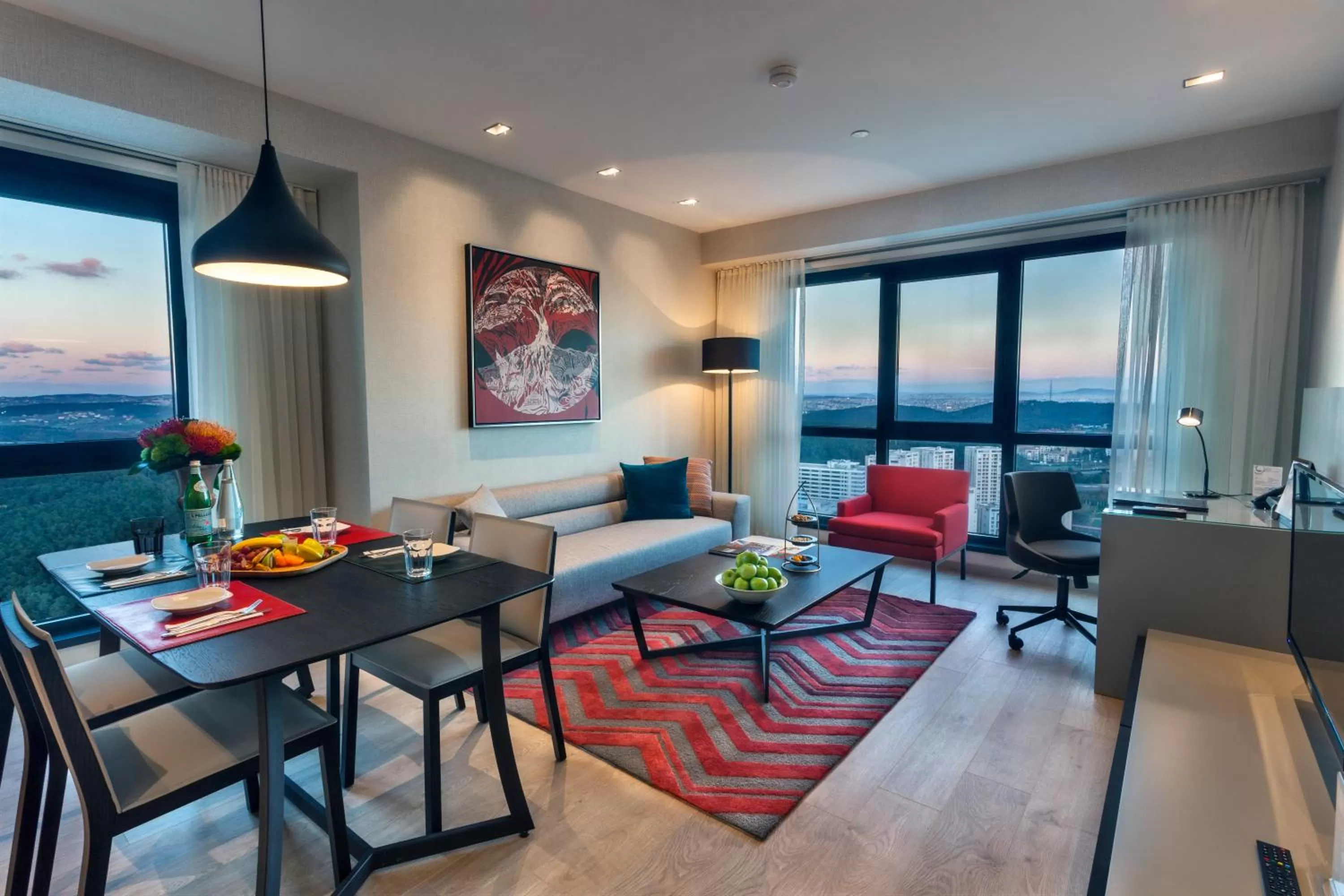 Living room in Fraser Place Antasya Istanbul