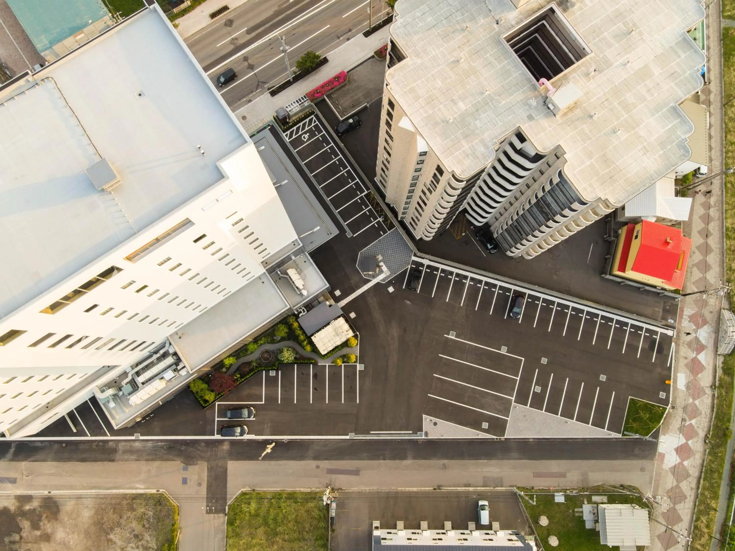 Parking in Hakodate Yunokawa Onsen Umi to Akari Hewitt Resort