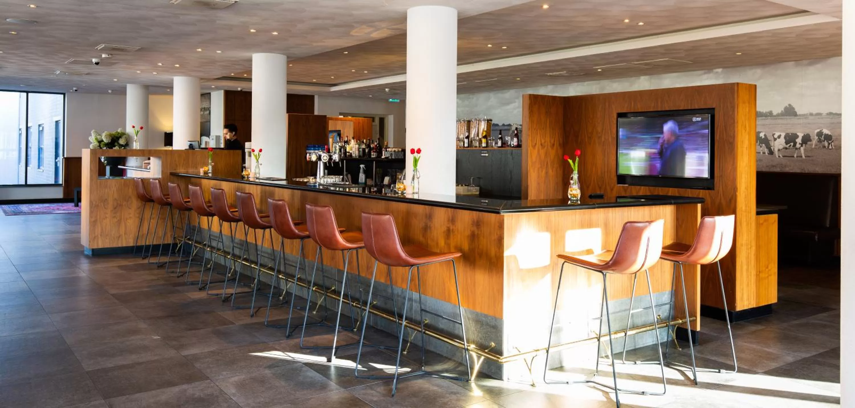 Lounge or bar in Bastion Hotel Den Haag Rijswijk